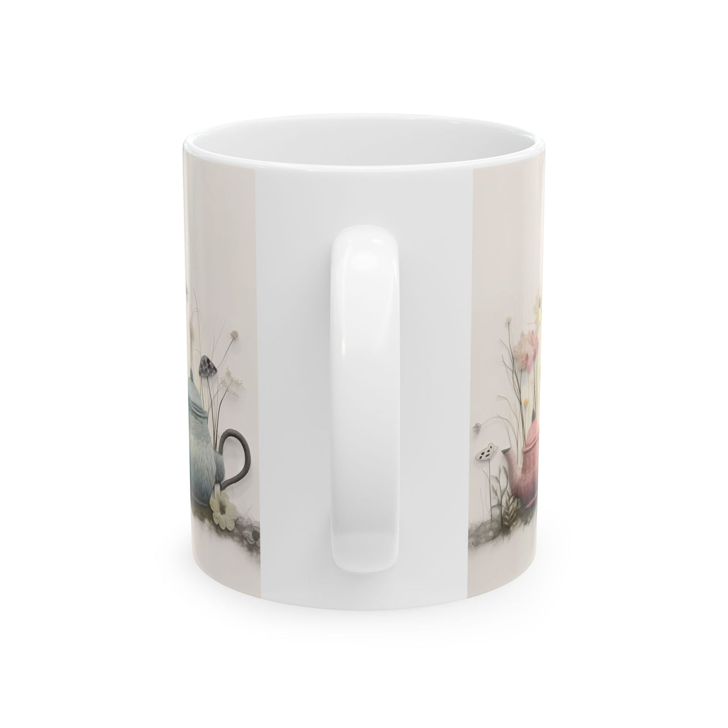 Tea Time Ceramic Mug, (11oz, 15oz)