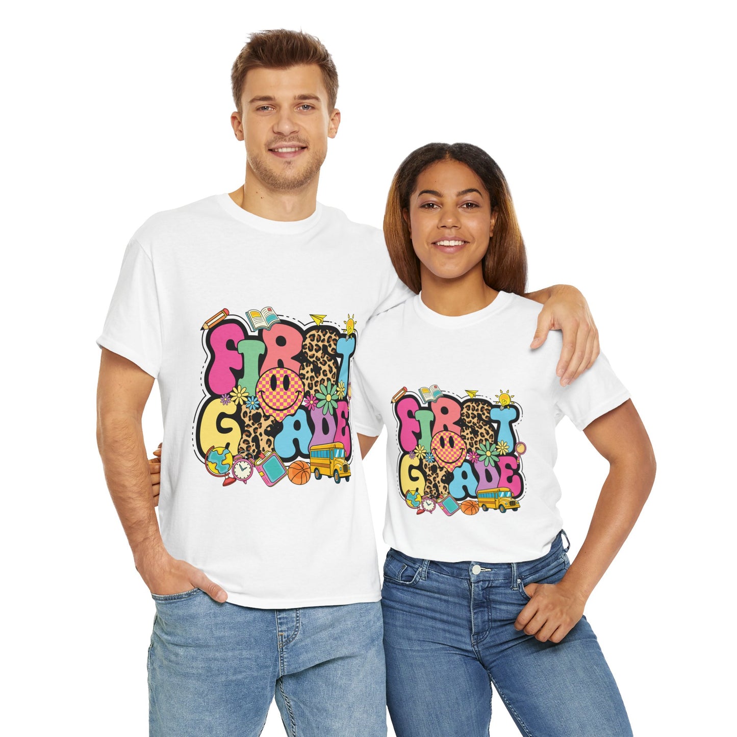 First Grade Unisex Cotton Tee