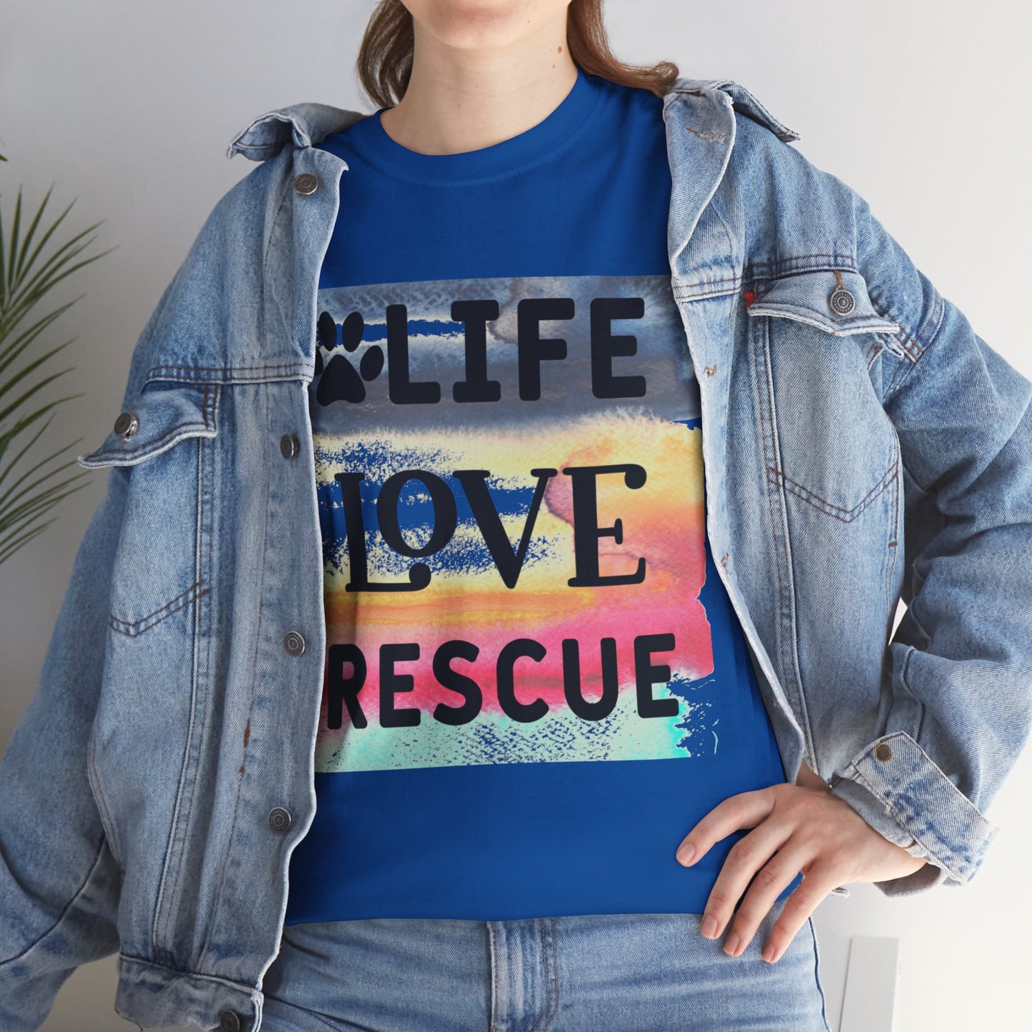 Life Love Rescue Unisex Heavy Cotton Tee