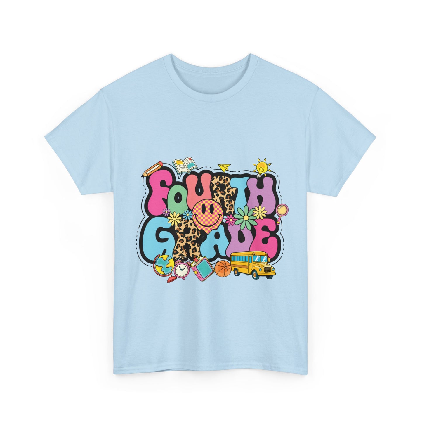 Fourth Grade Unisex Heavy Cotton Tee