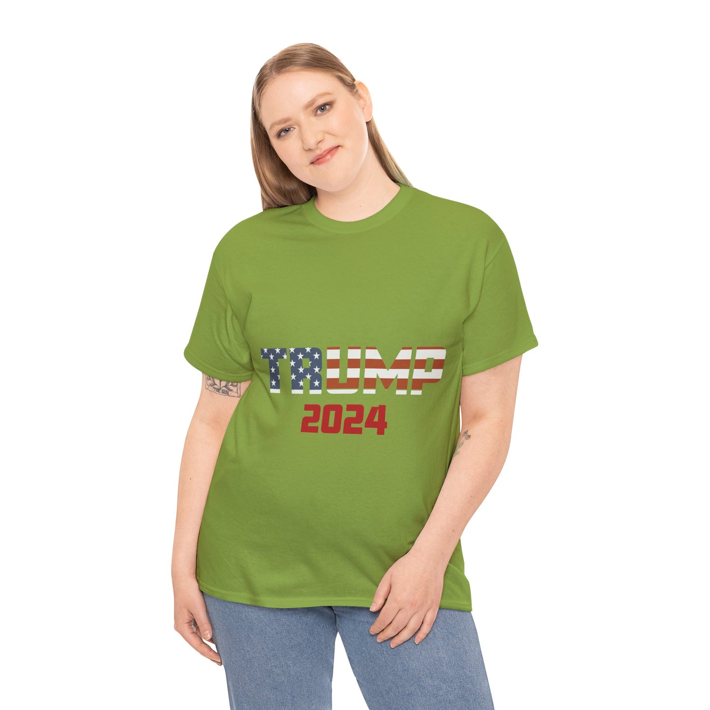 Trump 2024 B Unisex Heavy Cotton Tee