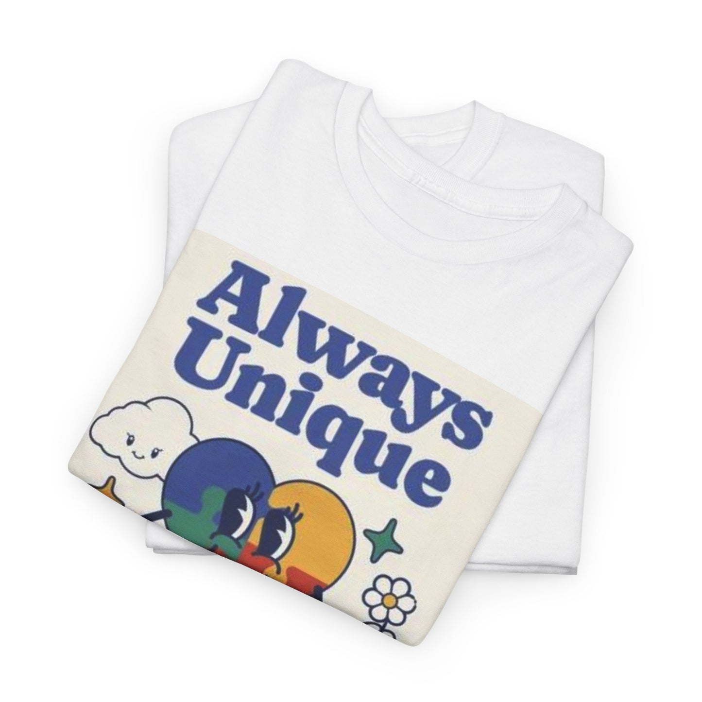 Always Unique Autism Awareness Unisex Heavy Cotton Tee