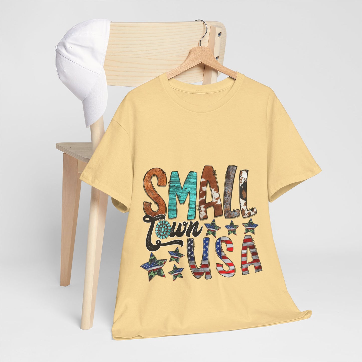 Small Town USA Unisex Heavy Cotton Tee