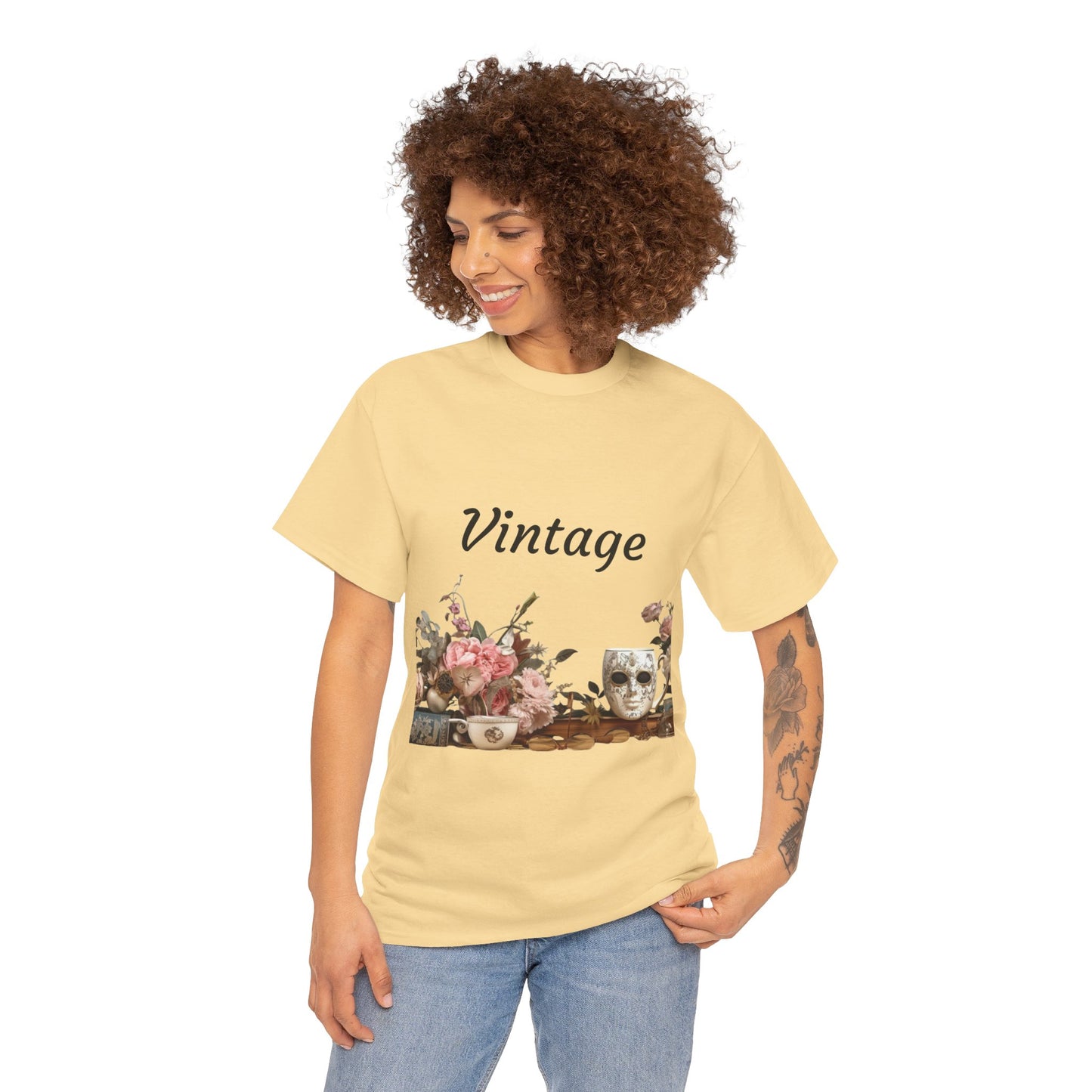 Vintage Unisex Heavy Cotton Tee