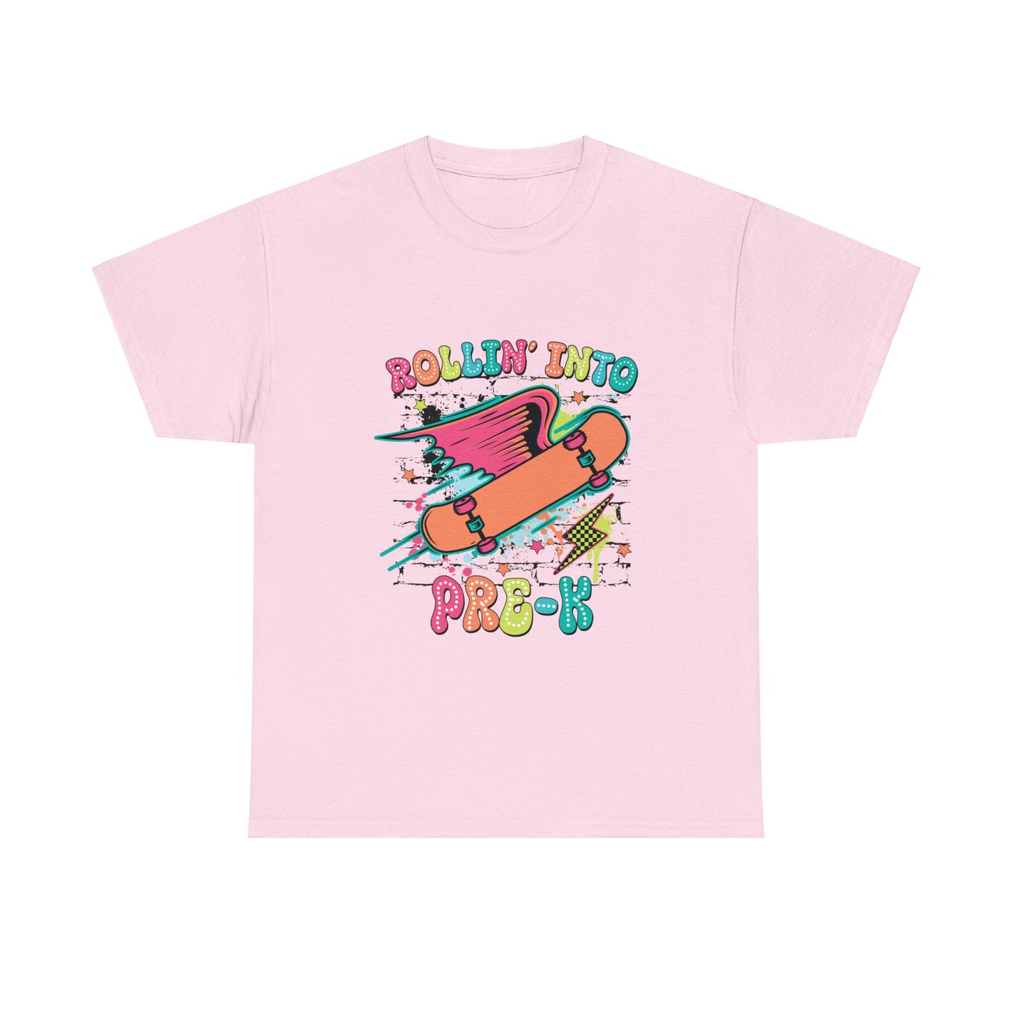 Rockin Into Pre K Unisex Heavy Cotton Tee