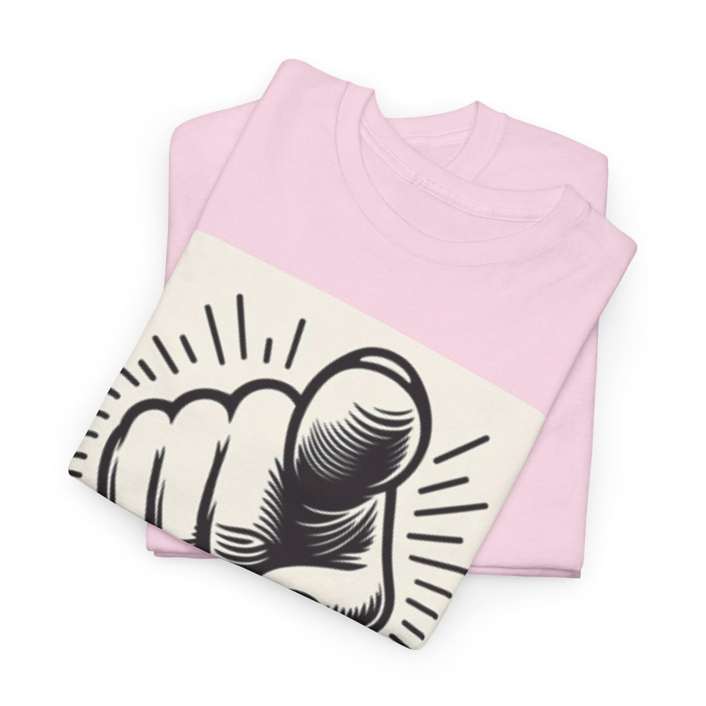 Don't Finger Unisex Heavy Cotton Tee