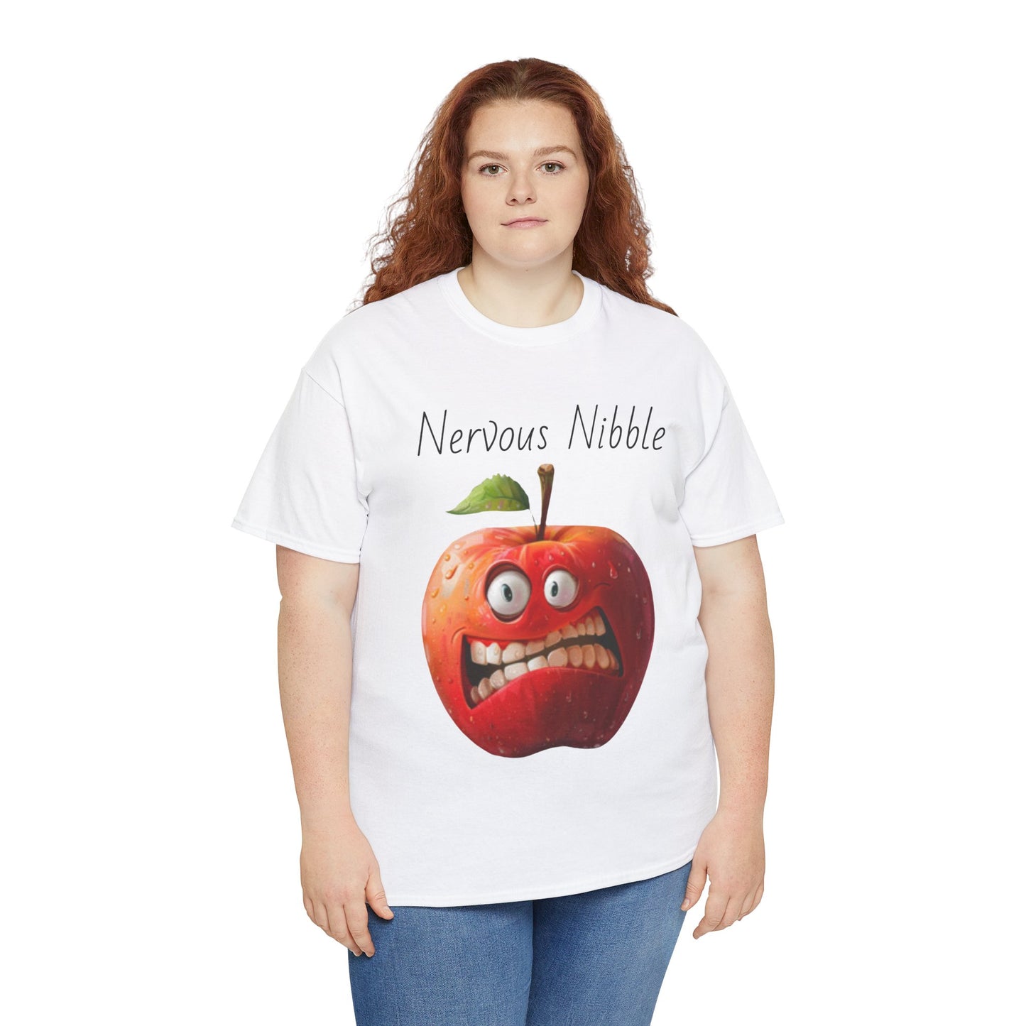 Nervous Nibble Unisex Heavy Cotton Tee