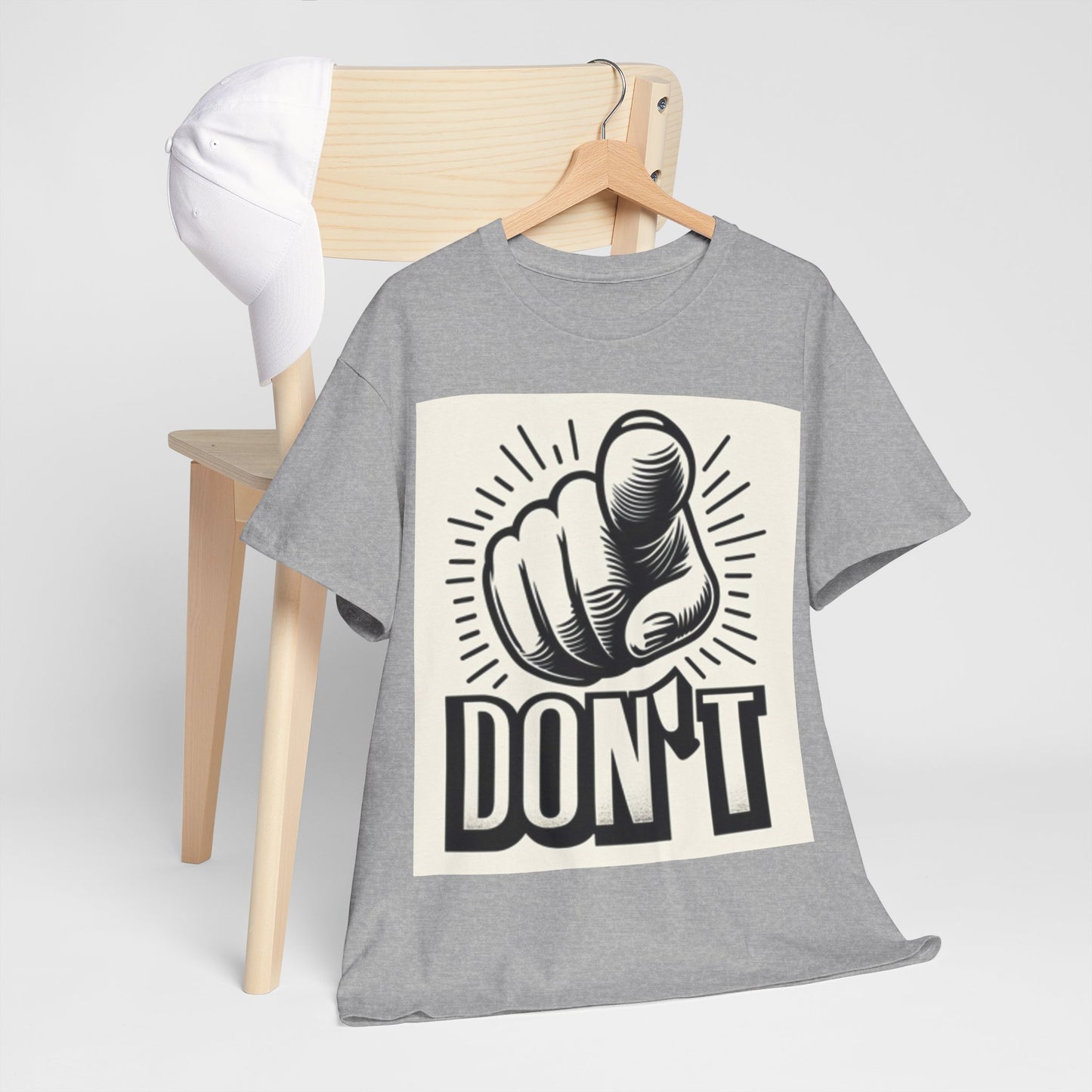 Don't Finger Unisex Heavy Cotton Tee