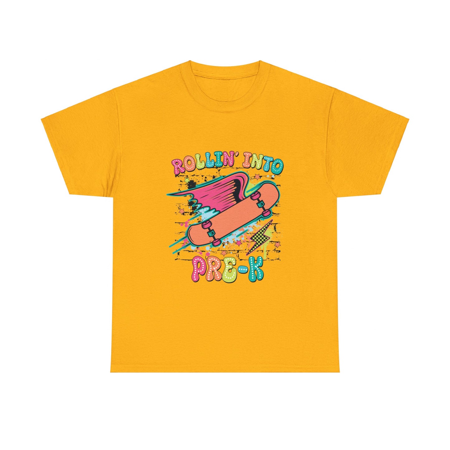 Rockin Into Pre K Unisex Heavy Cotton Tee