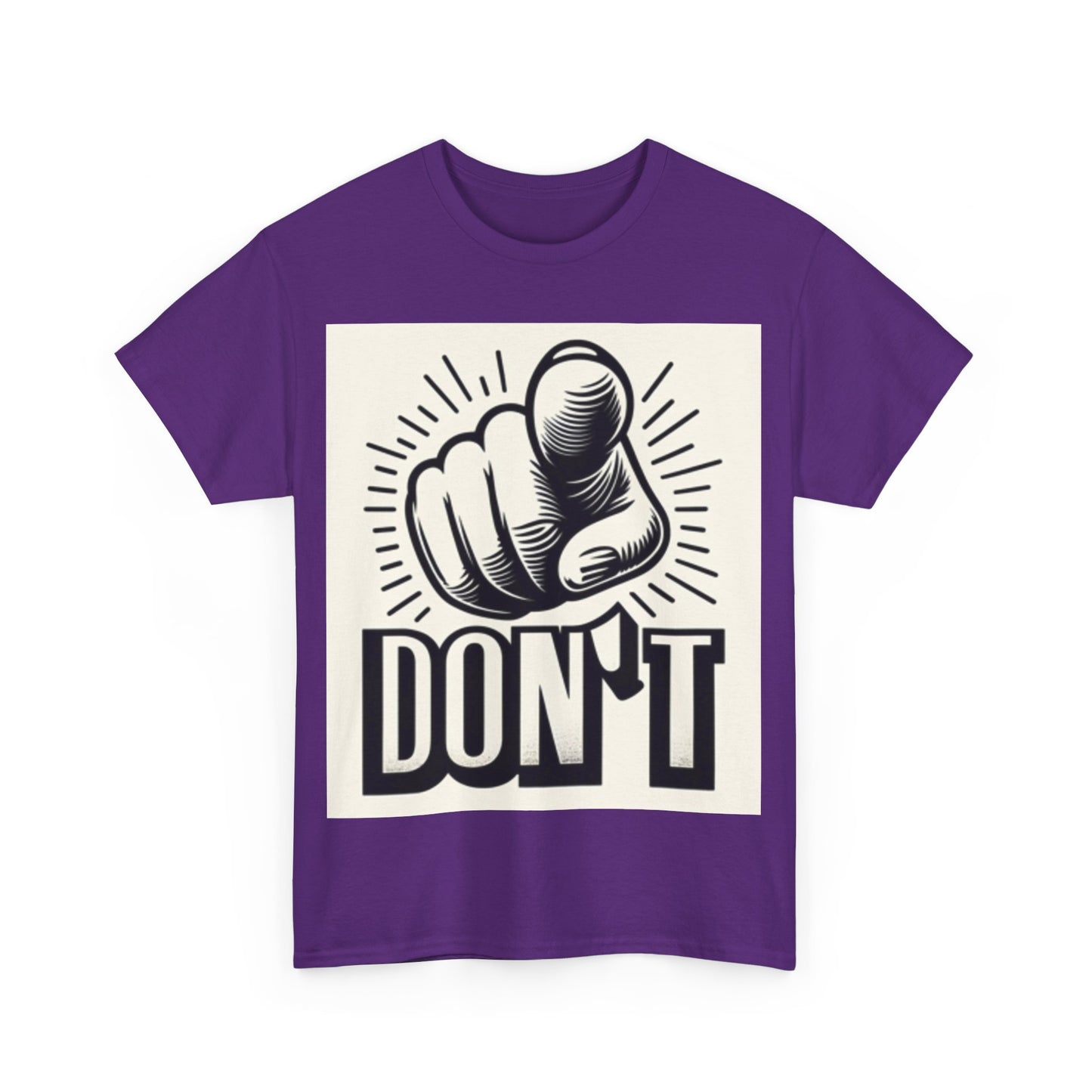 Don't Finger Unisex Heavy Cotton Tee