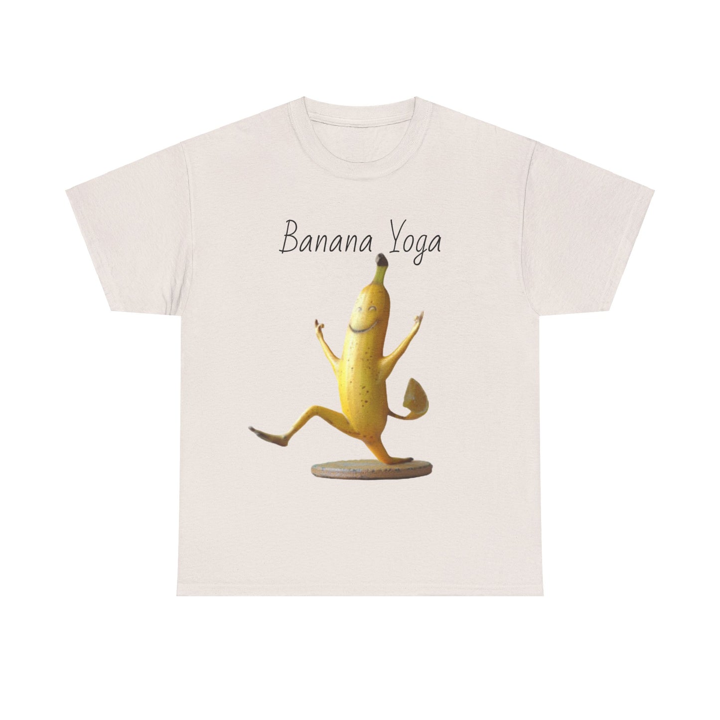 Banana Yoga2 Unisex Heavy Cotton Tee