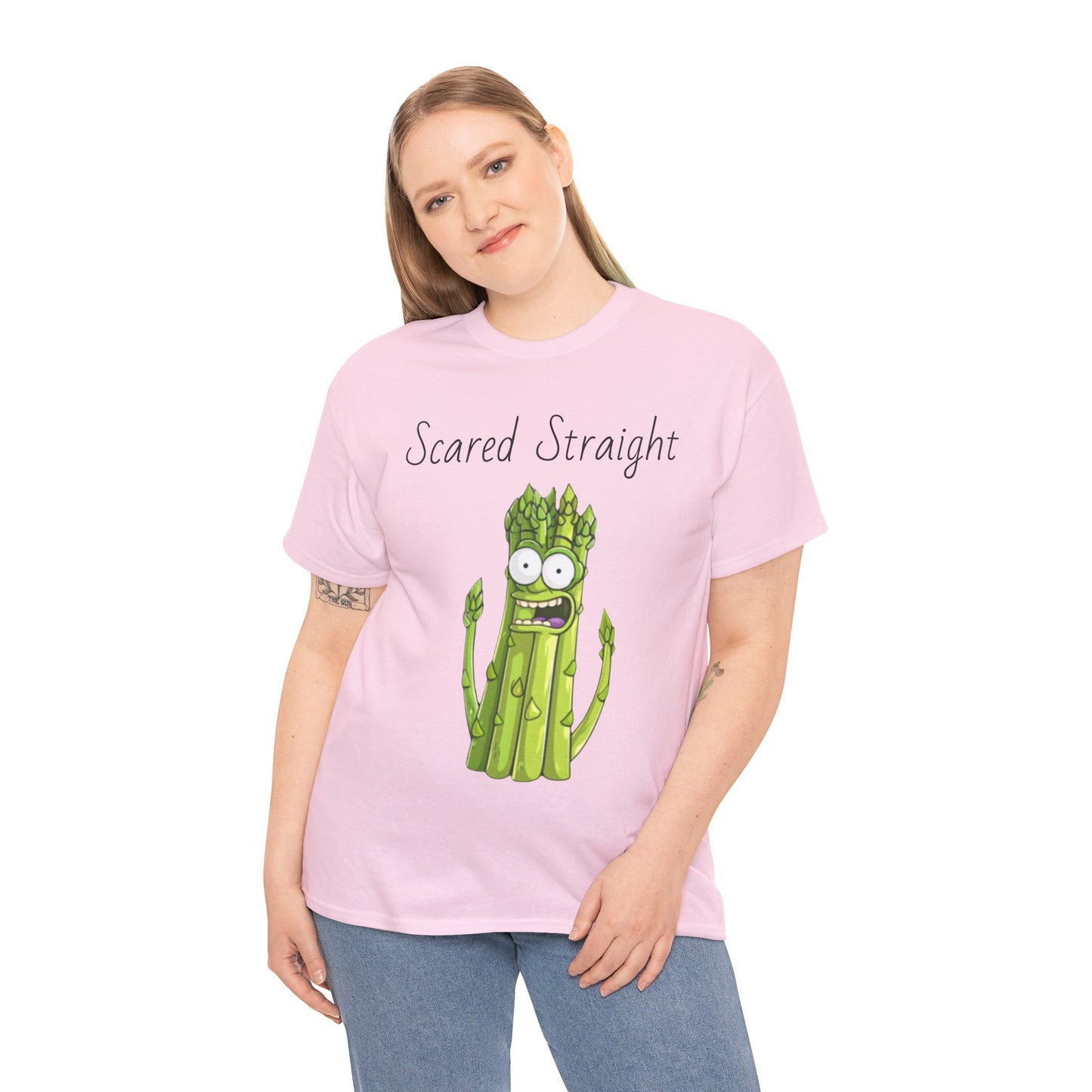 Scared Straight Unisex Heavy Cotton Tee