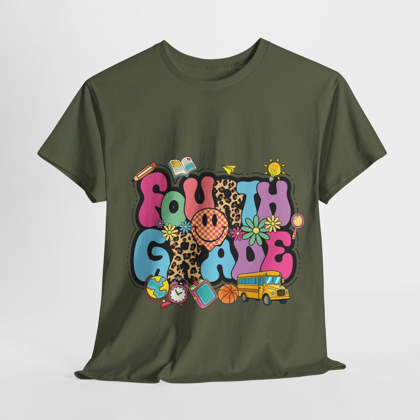 Fourth Grade Unisex Heavy Cotton Tee