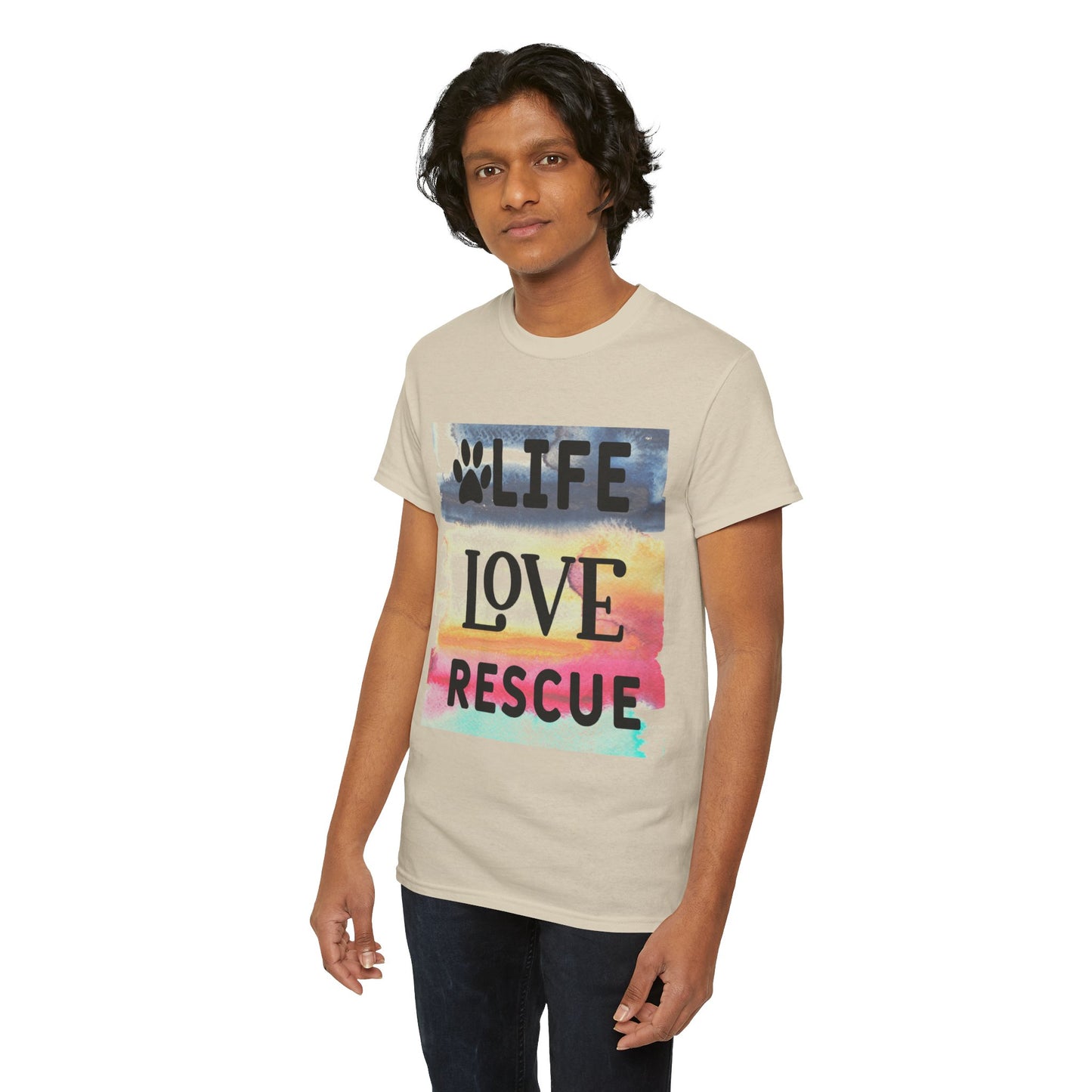 Life Love Rescue Unisex Heavy Cotton Tee