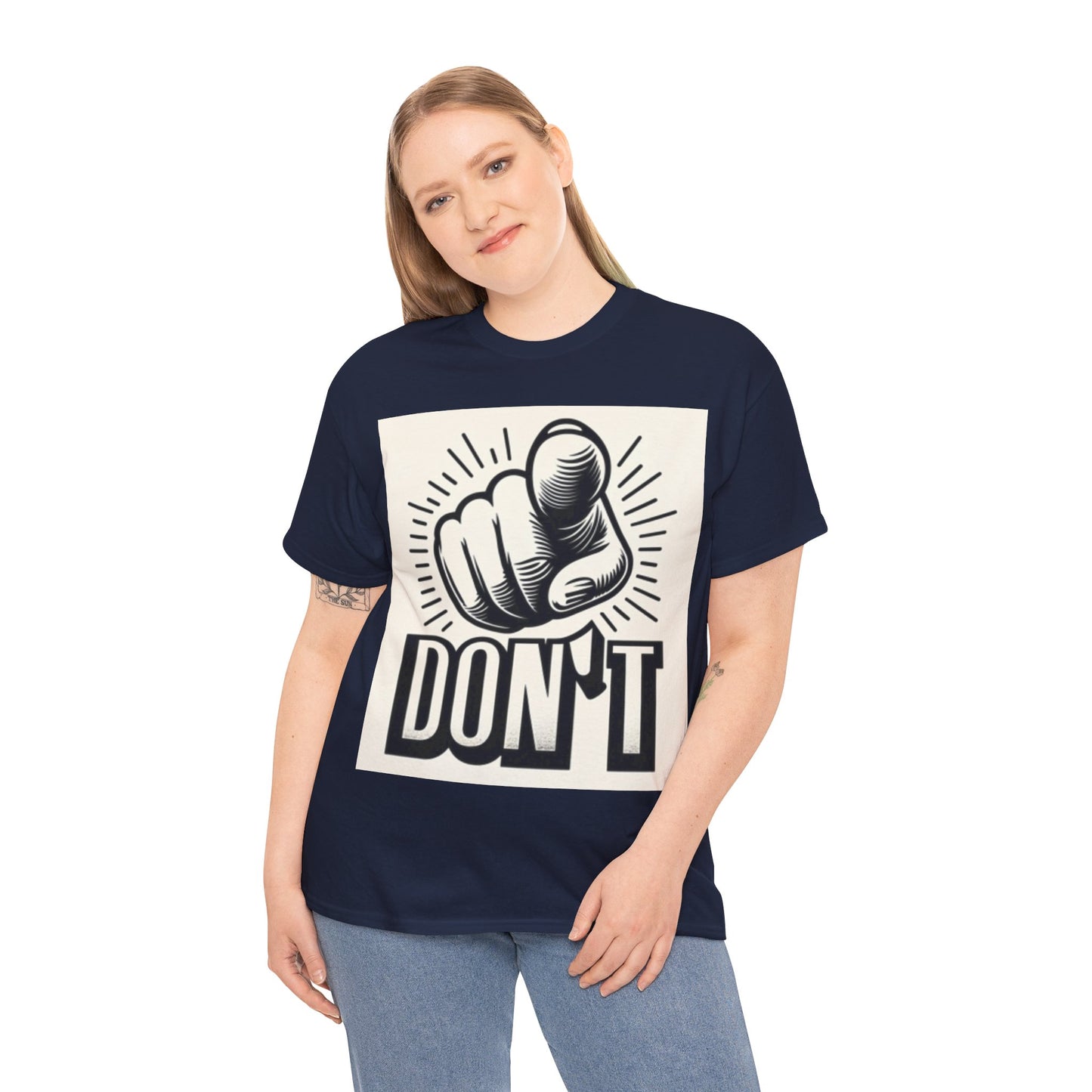 Don't Finger Unisex Heavy Cotton Tee