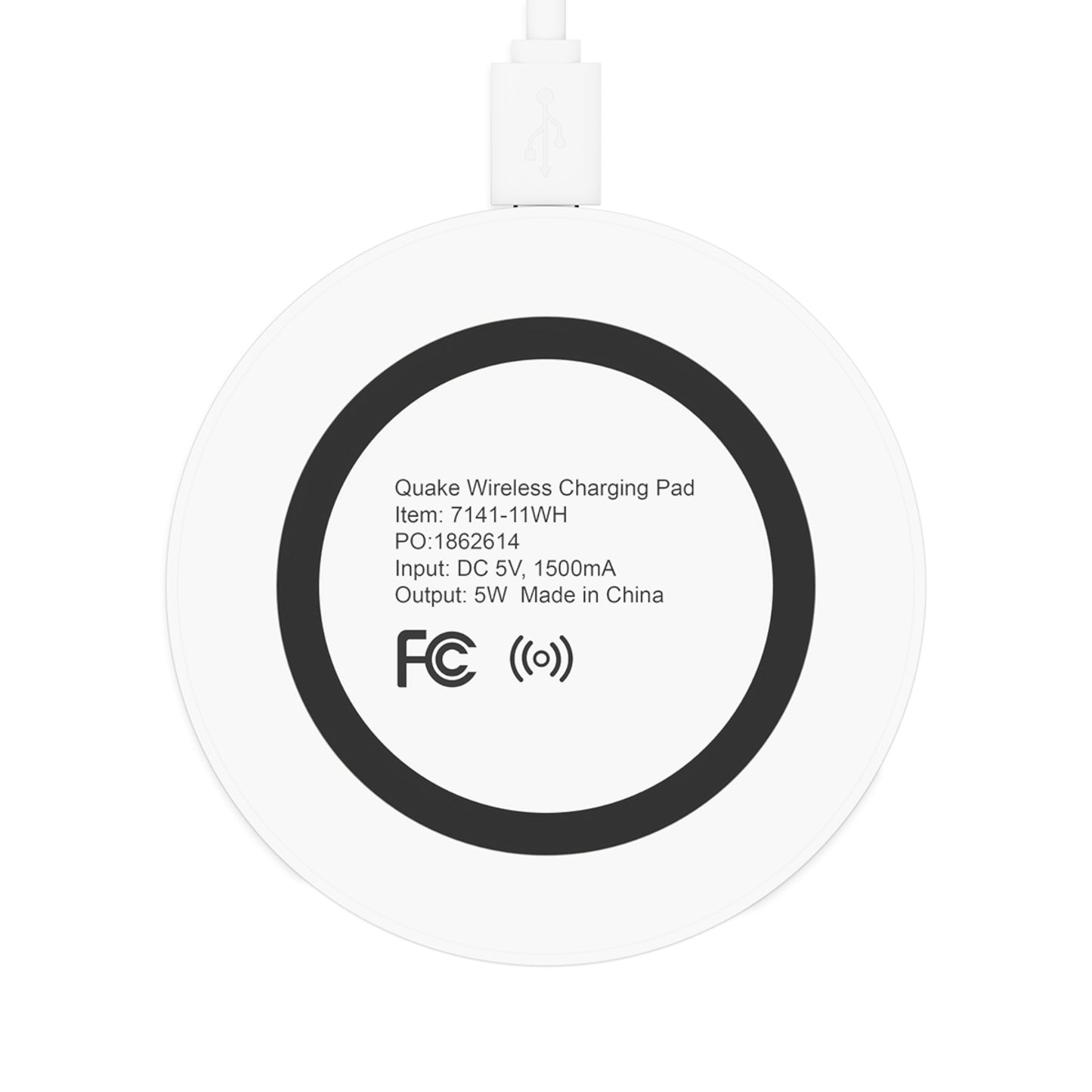 Aquarius Zodiac Sign Quake Wireless Charging Pad