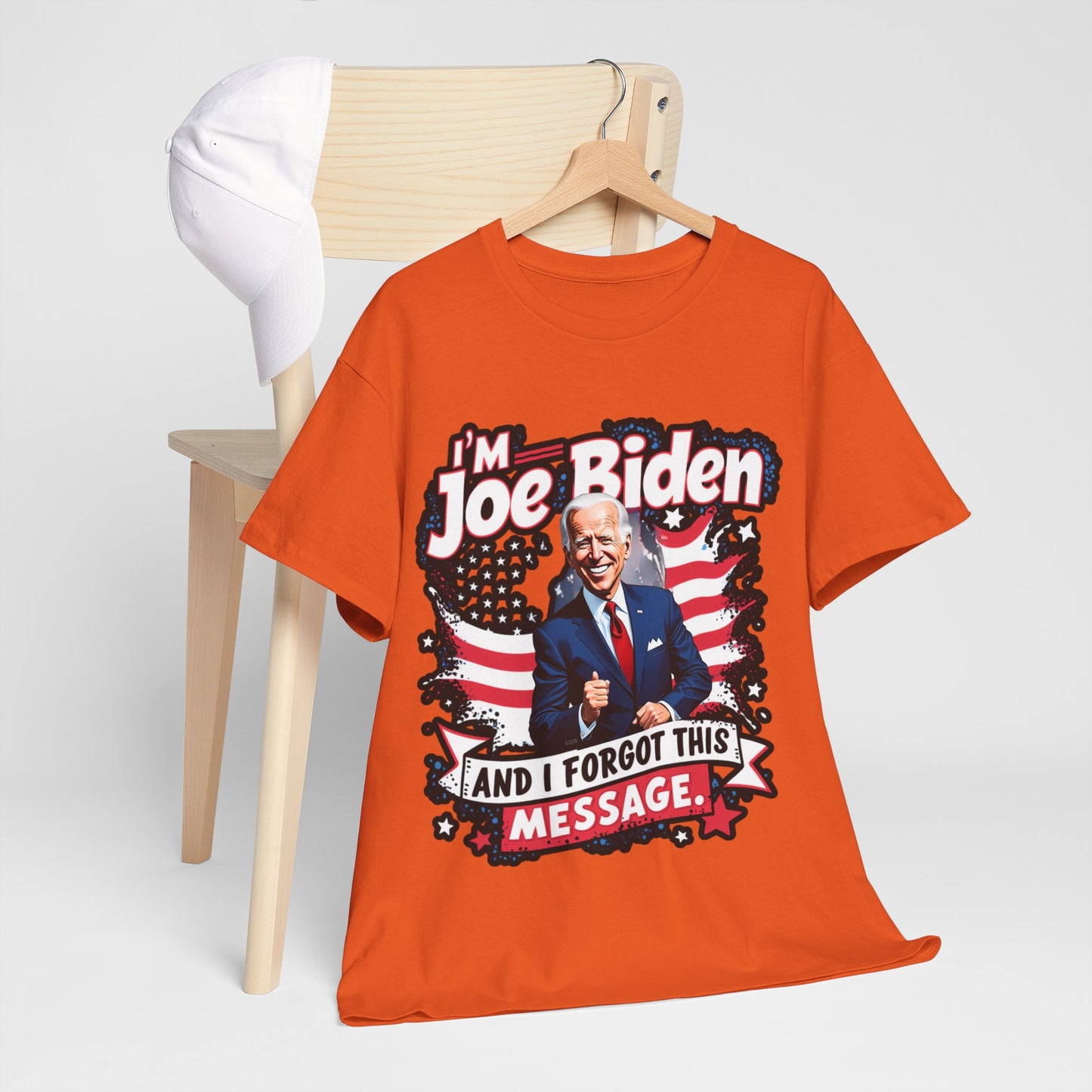 Biden I Forgot Unisex Heavy Cotton Tee