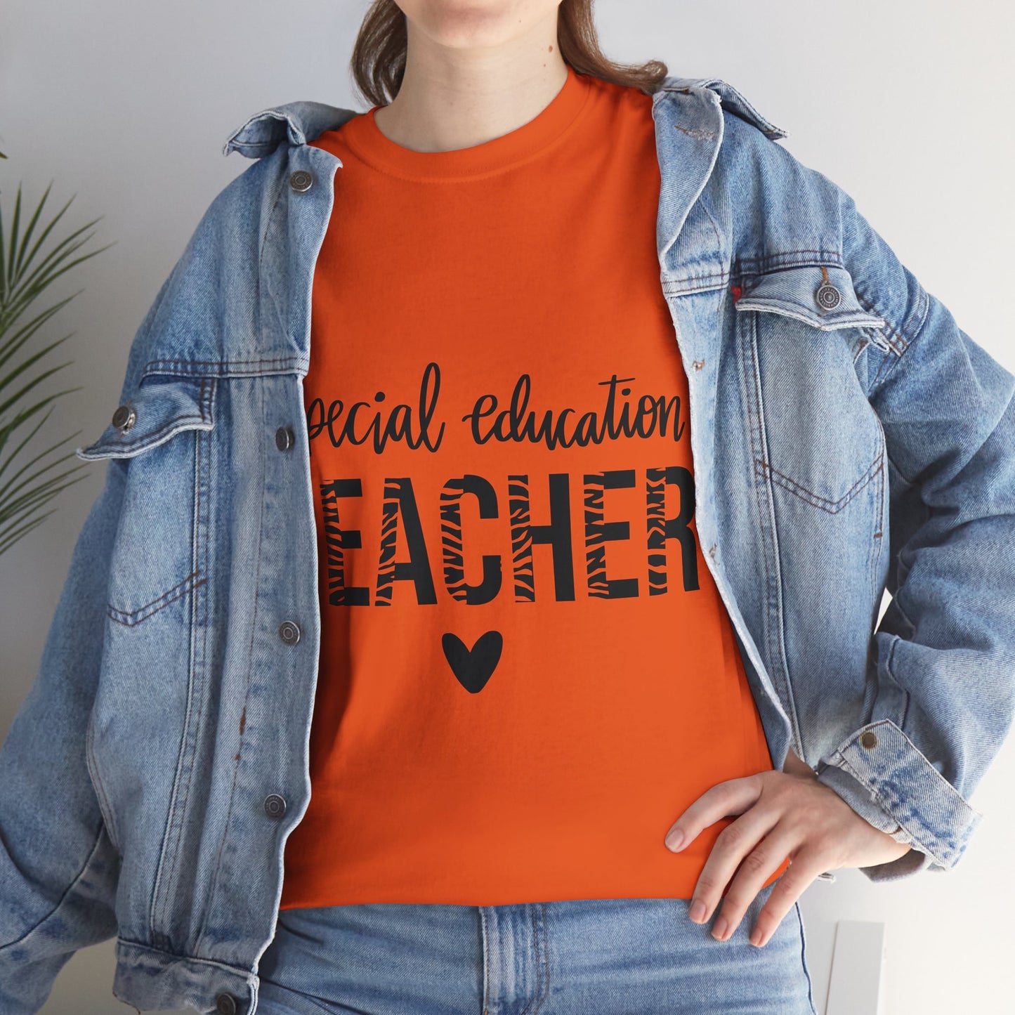 Special Education Teacher Unisex Heavy Cotton Tee