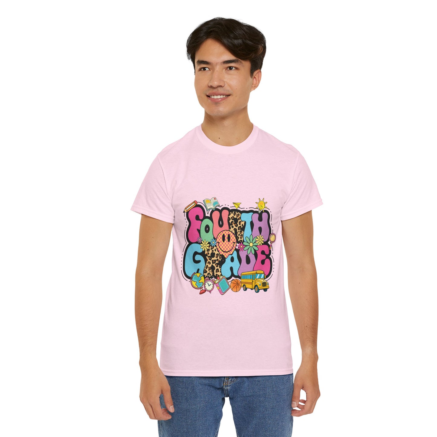 Fourth Grade Unisex Heavy Cotton Tee