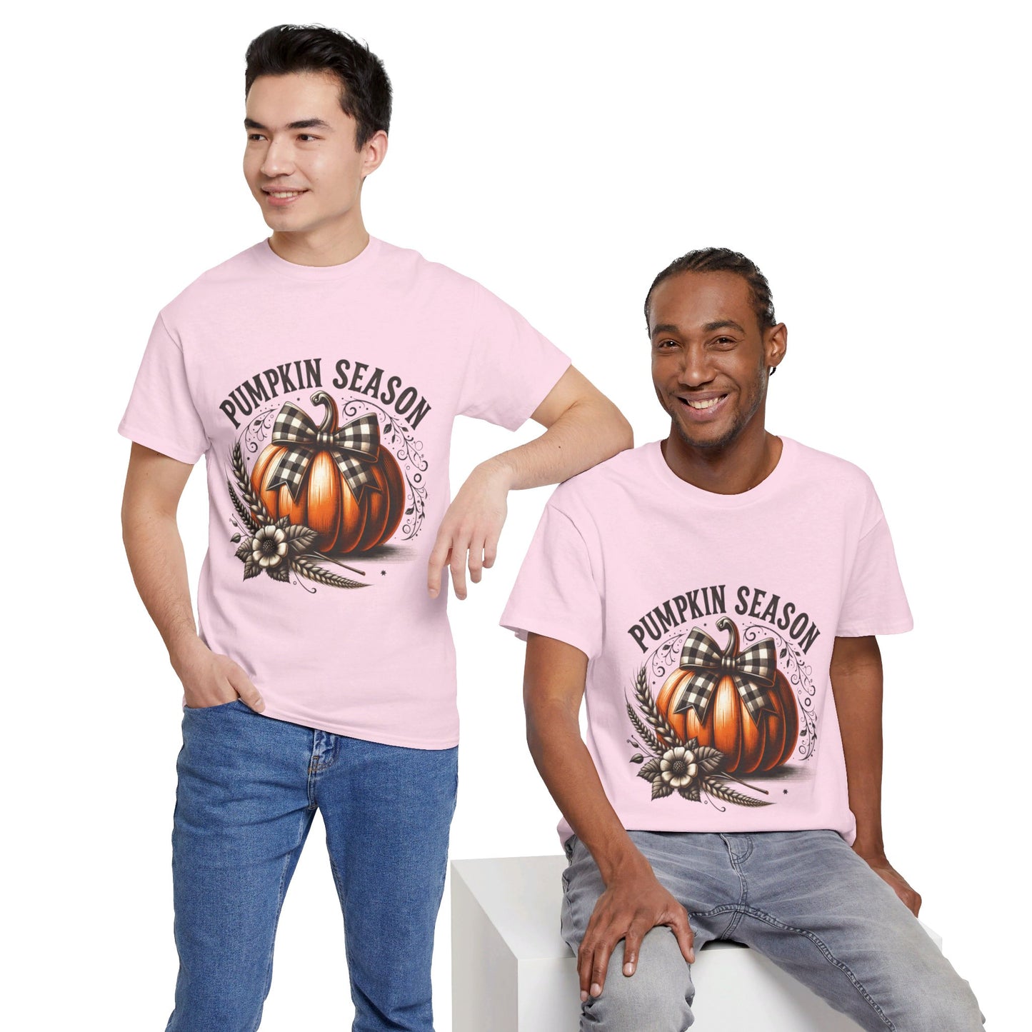 Pumpkin Season Unisex Heavy Cotton Tee