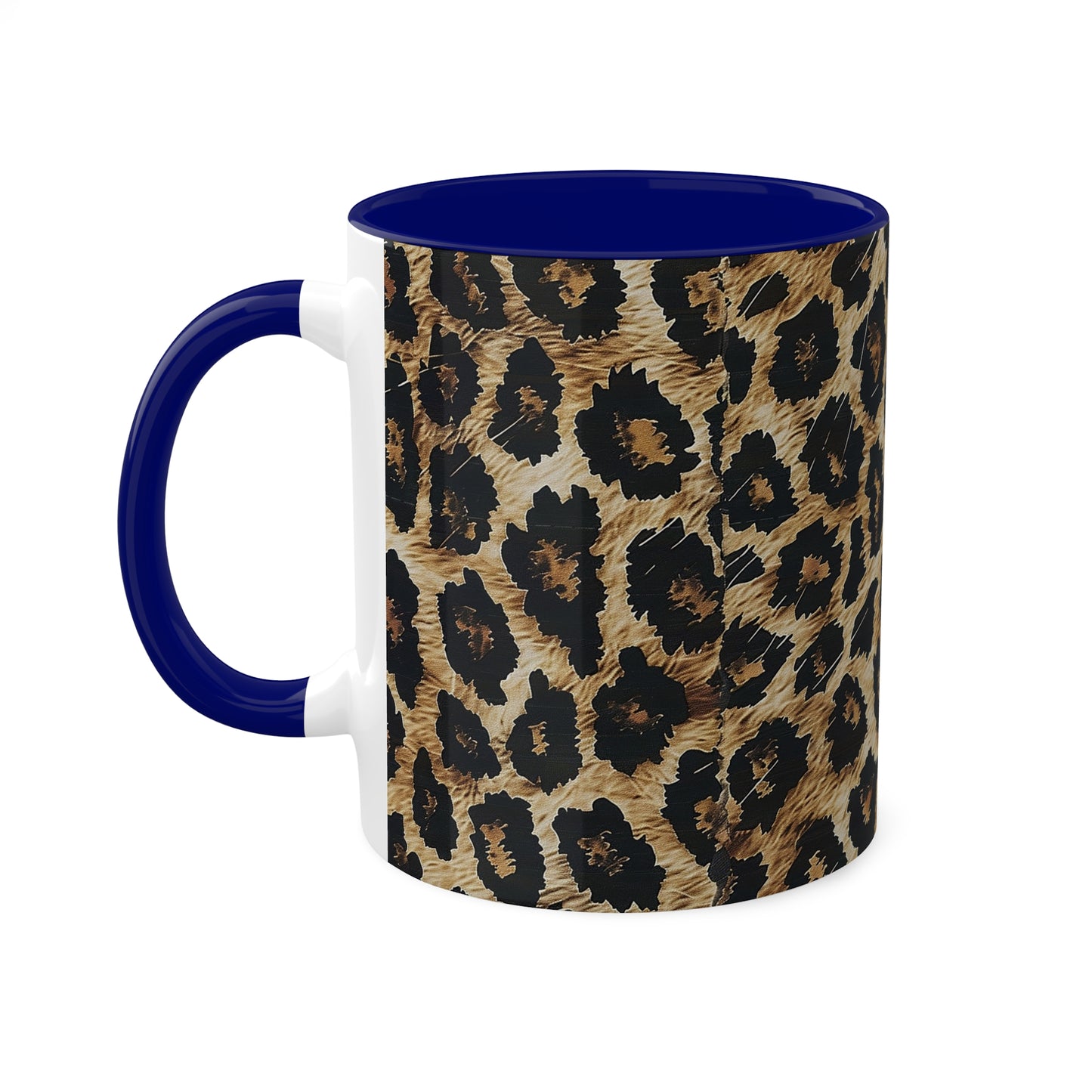 Leopard Print Colorful Mugs, 11oz