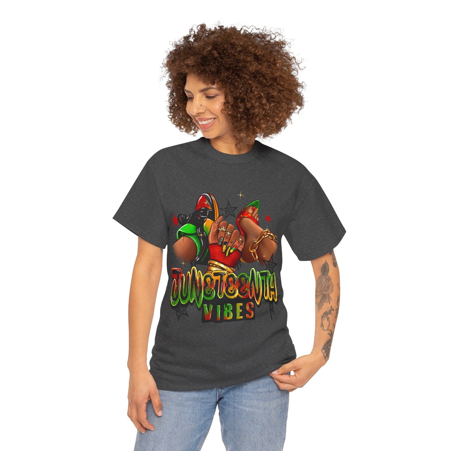 Juneteenth Vibe Unisex Heavy Cotton Tee