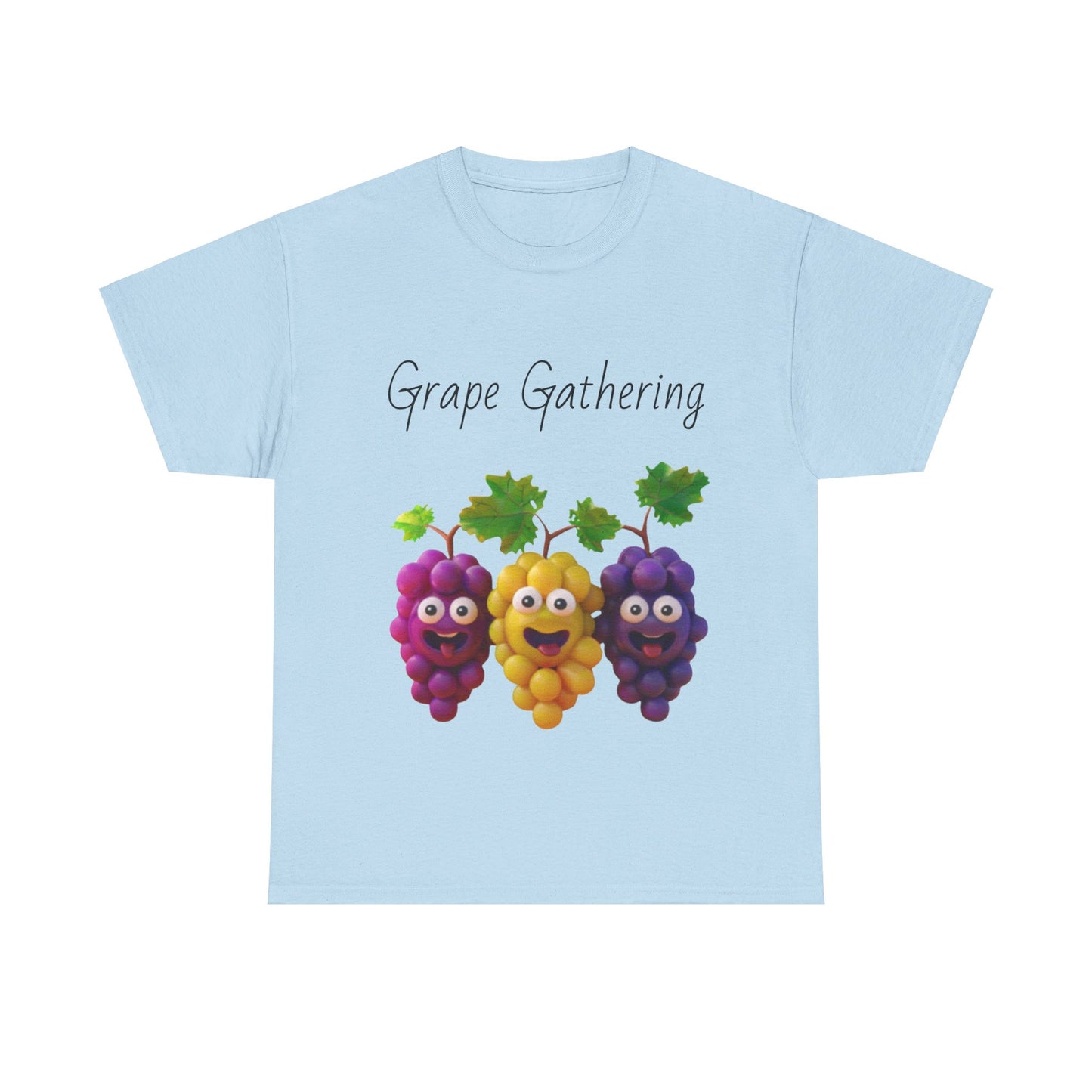 Grape Gathering Unisex Heavy Cotton Tee