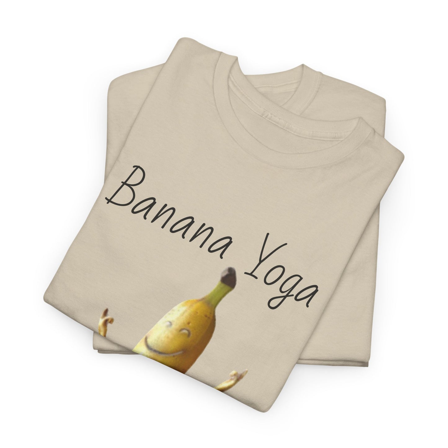 Banana Yoga2 Unisex Heavy Cotton Tee