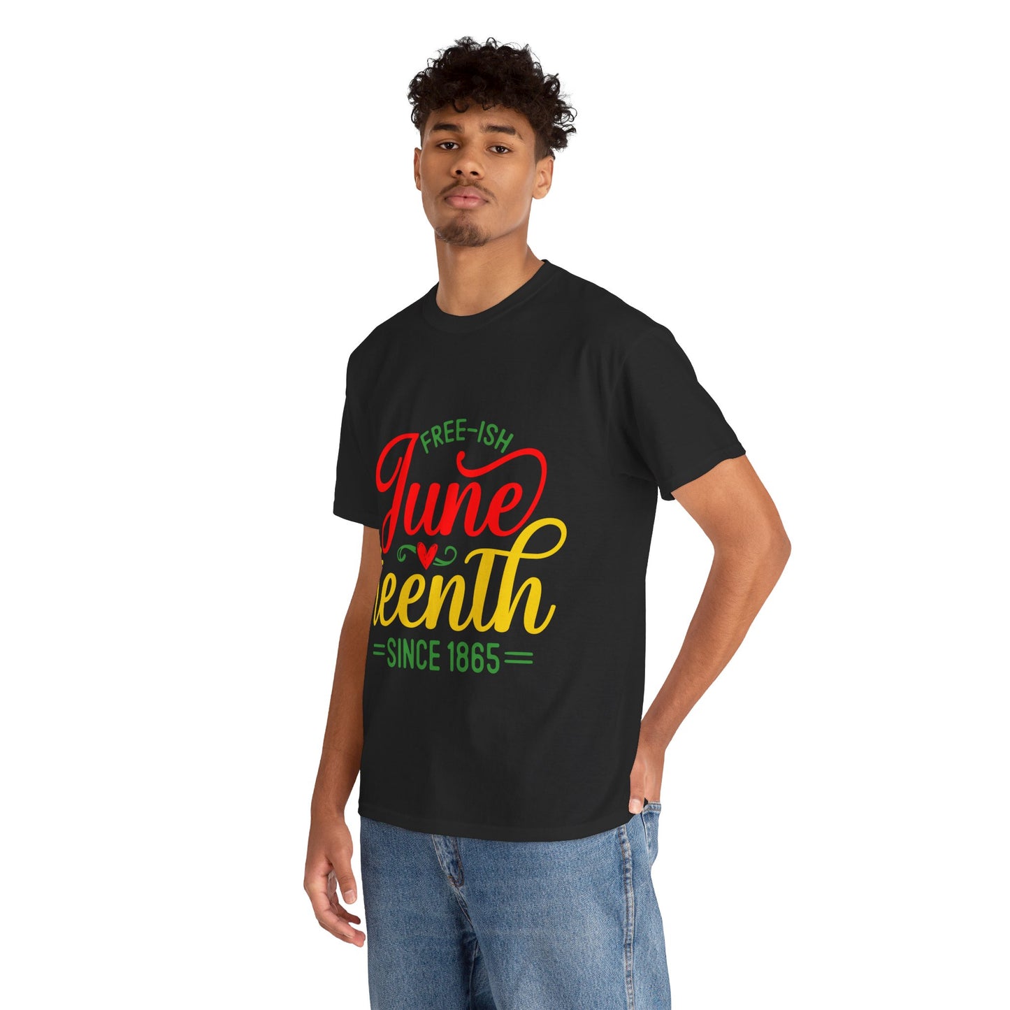 Juneteenth Free-ish Unisex Heavy Cotton Tee