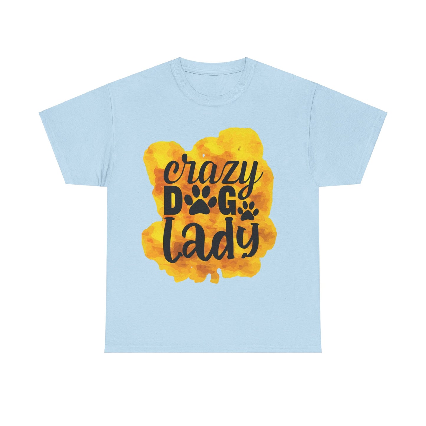 Crazy Dog Lady Unisex Heavy Cotton Tee