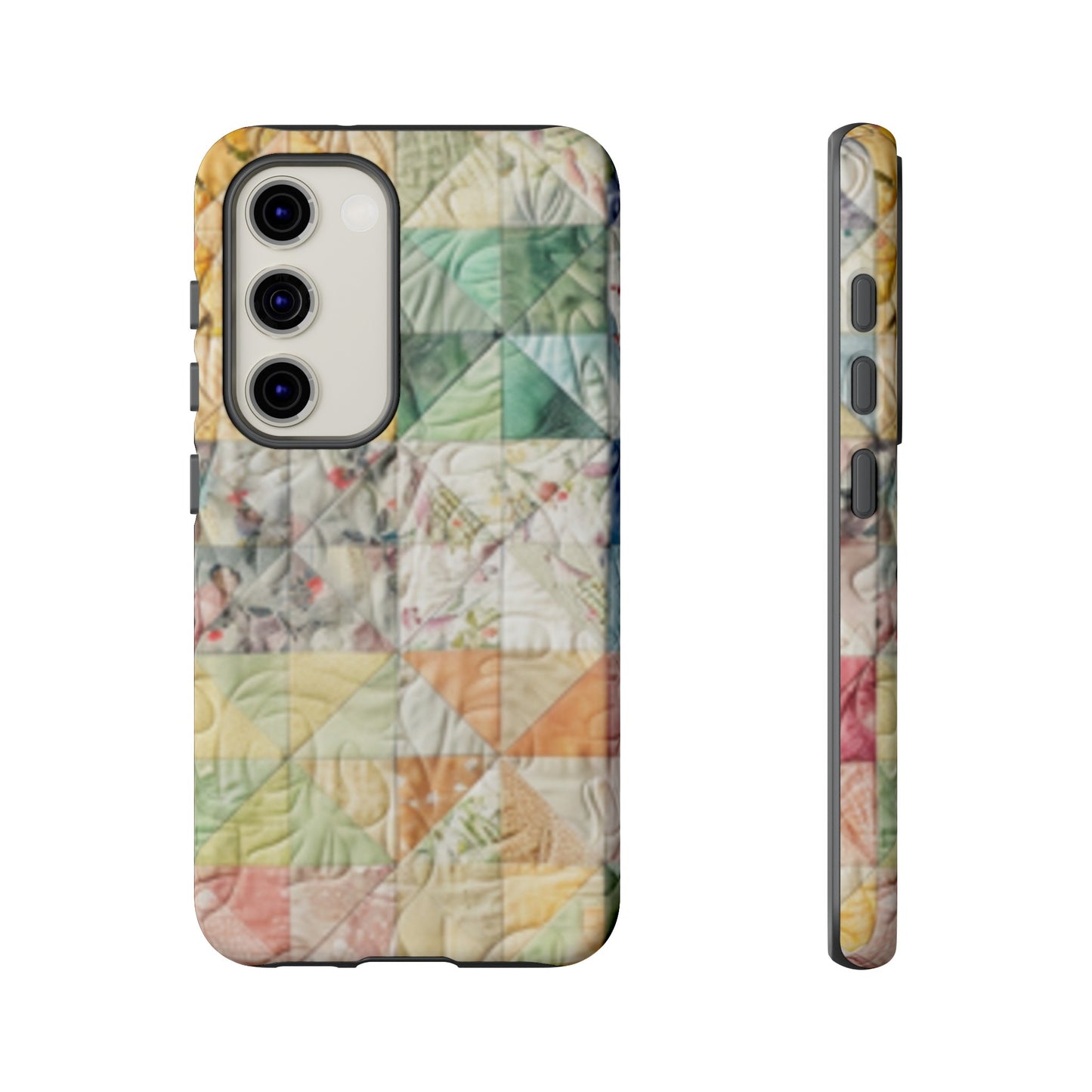 Pastel Quilt Tough Cases