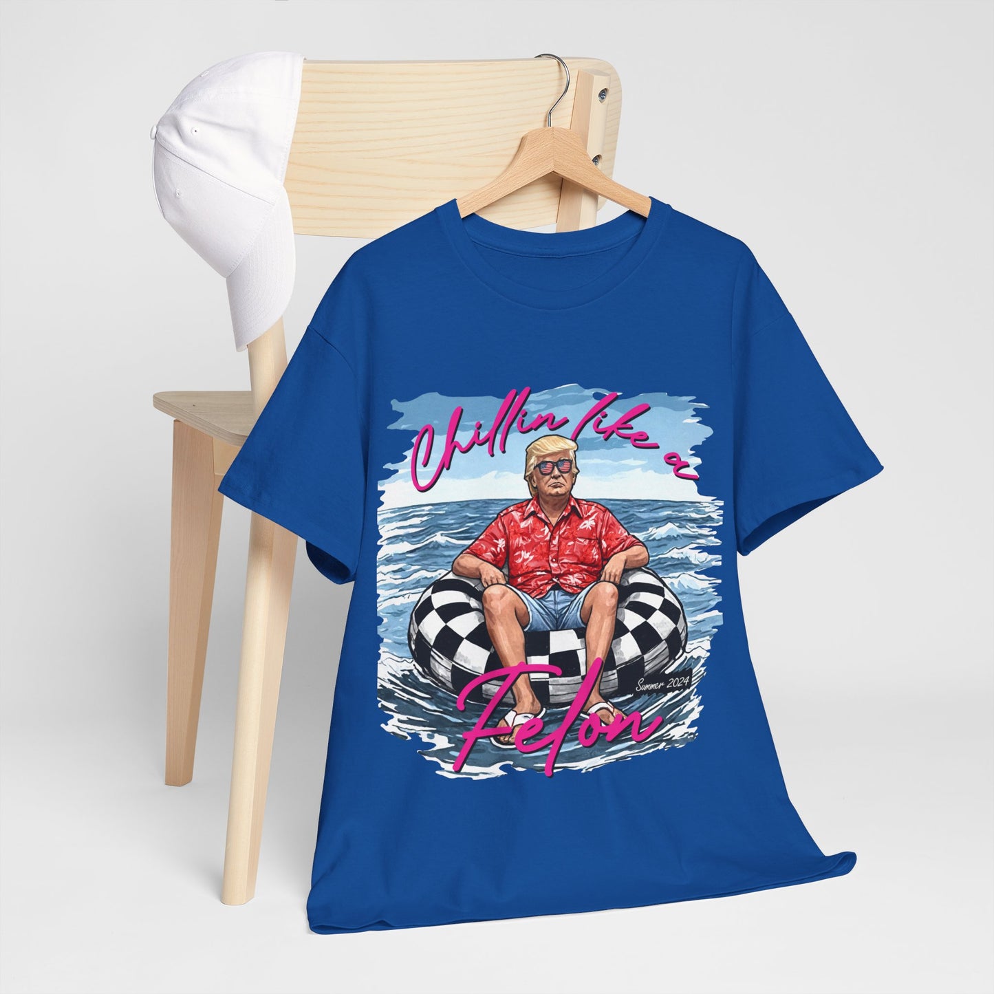 Trump Chillin' Unisex Heavy Cotton Tee