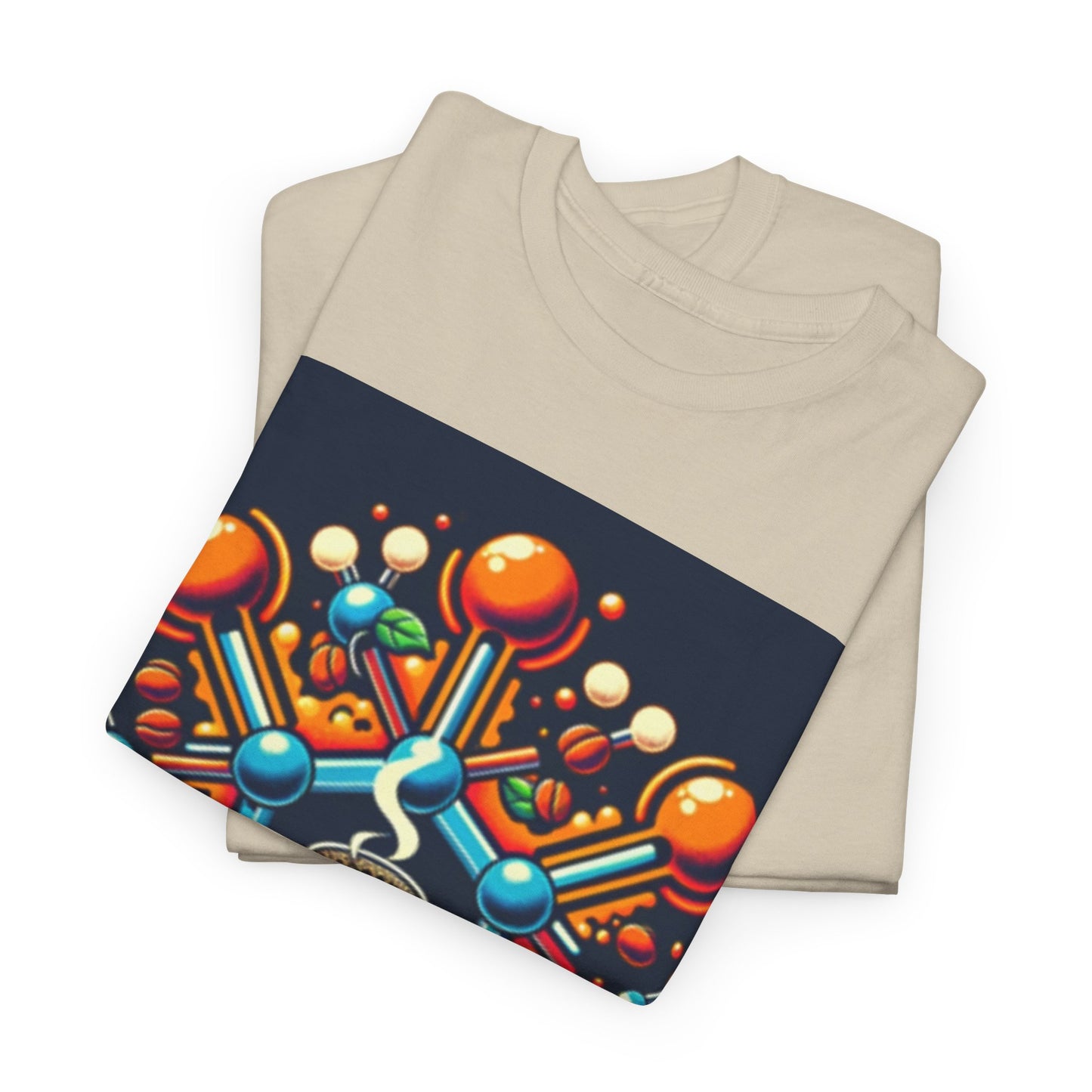 Color Bomb Coffee Cup Unisex Heavy Cotton Tee