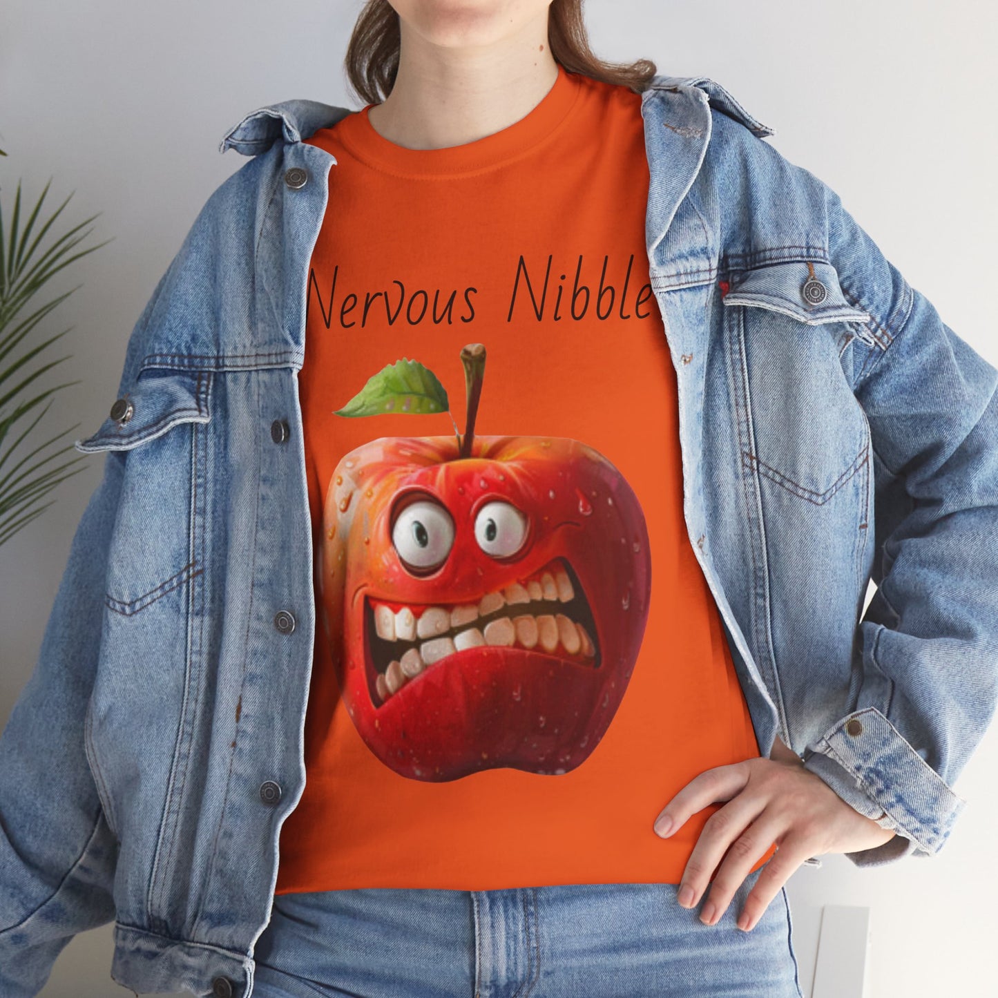 Nervous Nibble Unisex Heavy Cotton Tee