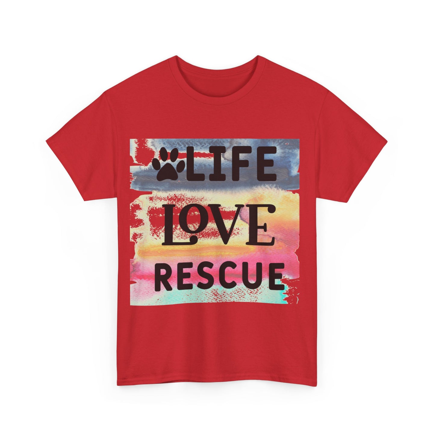 Life Love Rescue Unisex Heavy Cotton Tee