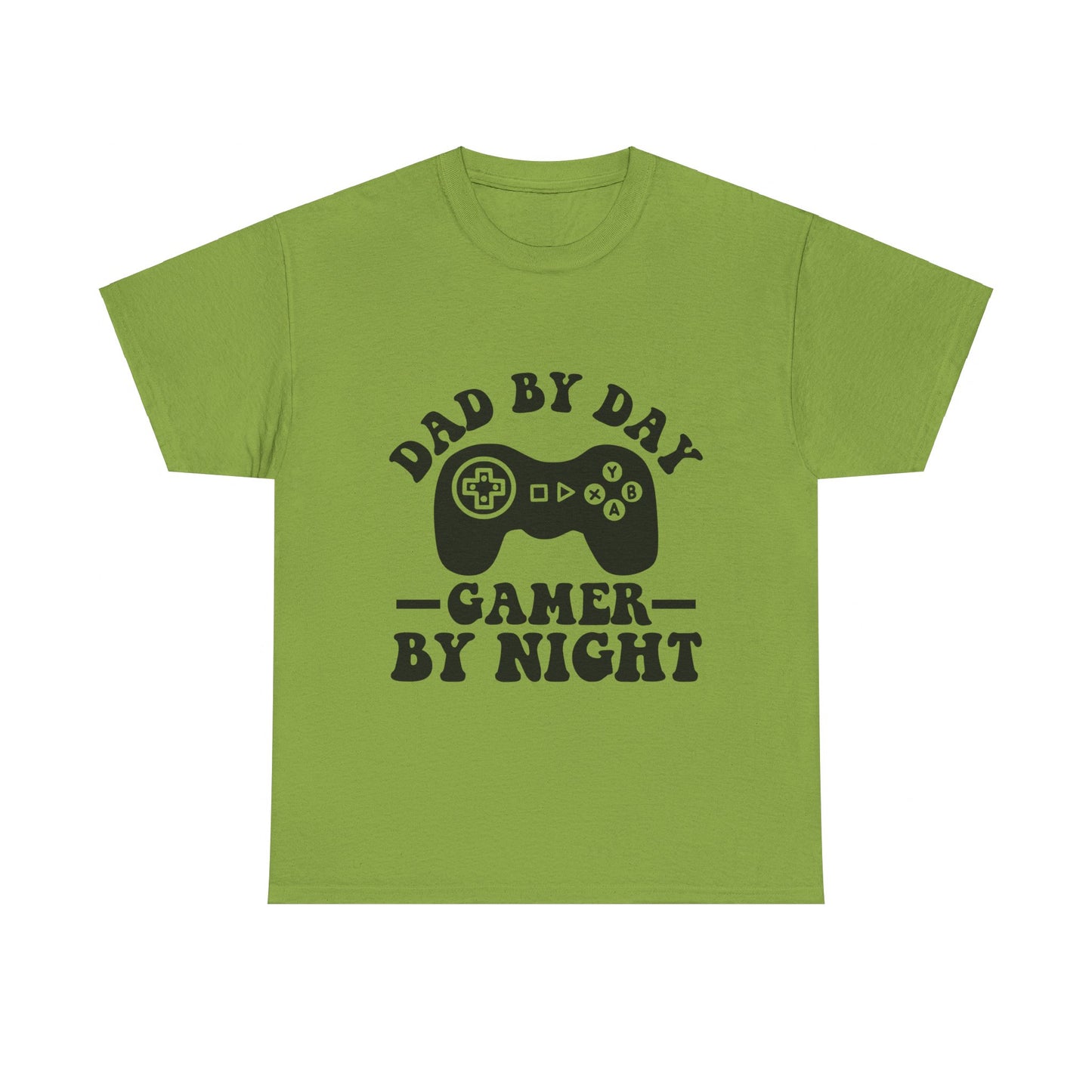 Gamer By Night Unisex Heavy Cotton Tee