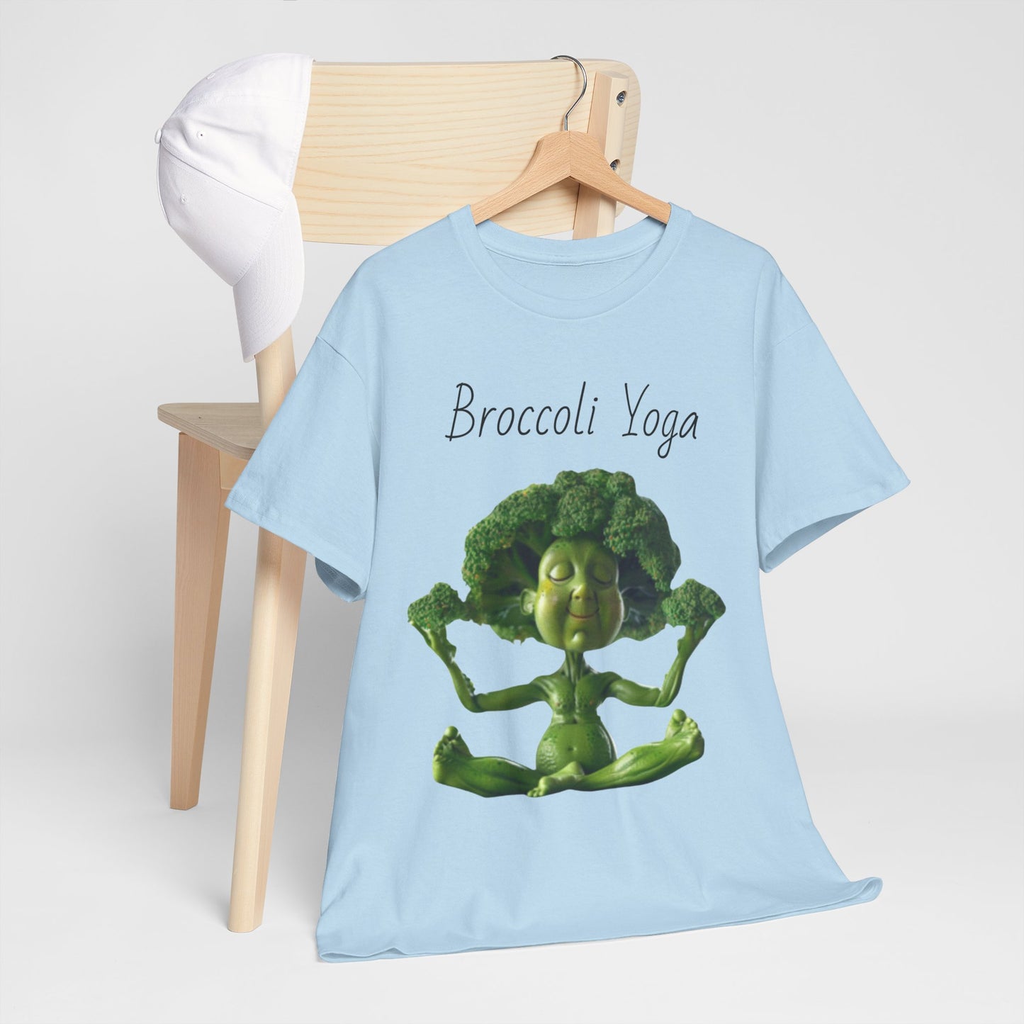 Broccoli Yoga Unisex Heavy Cotton Tee