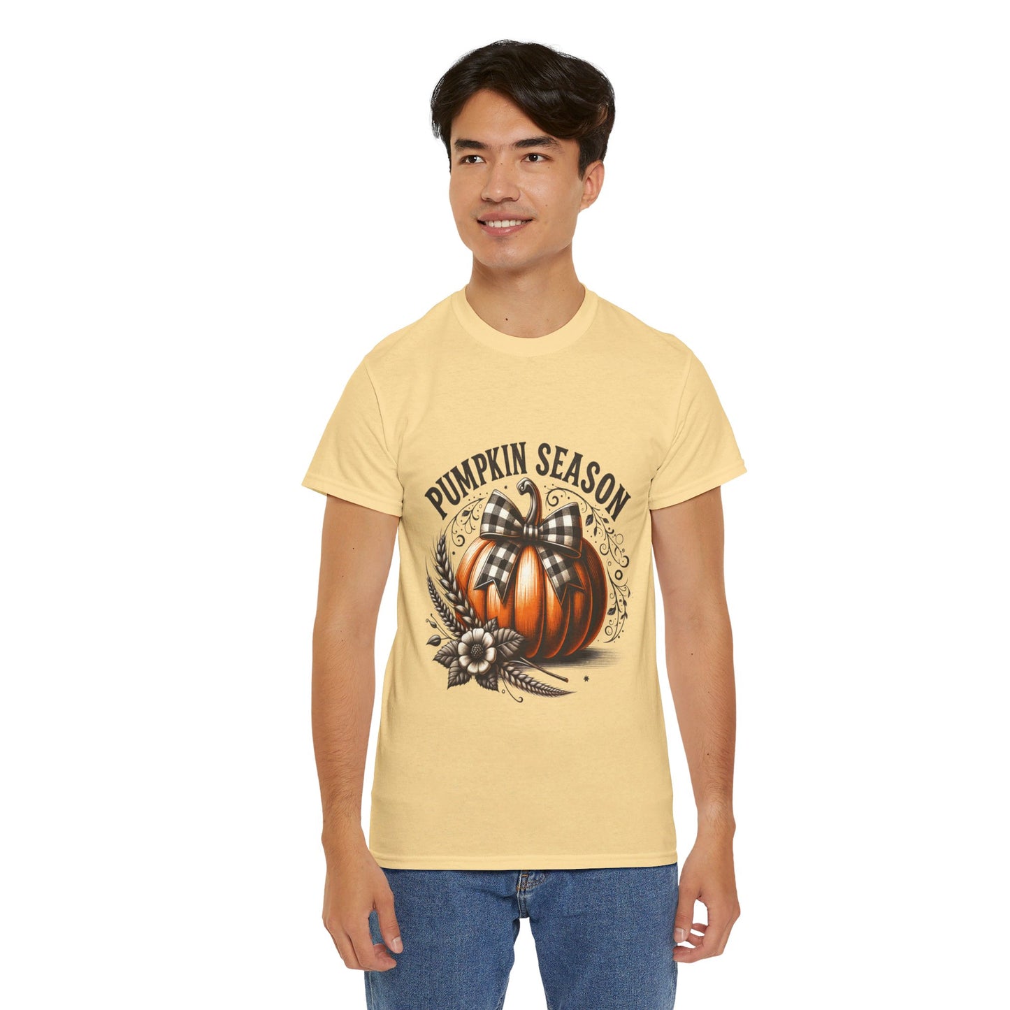 Pumpkin Season Unisex Heavy Cotton Tee