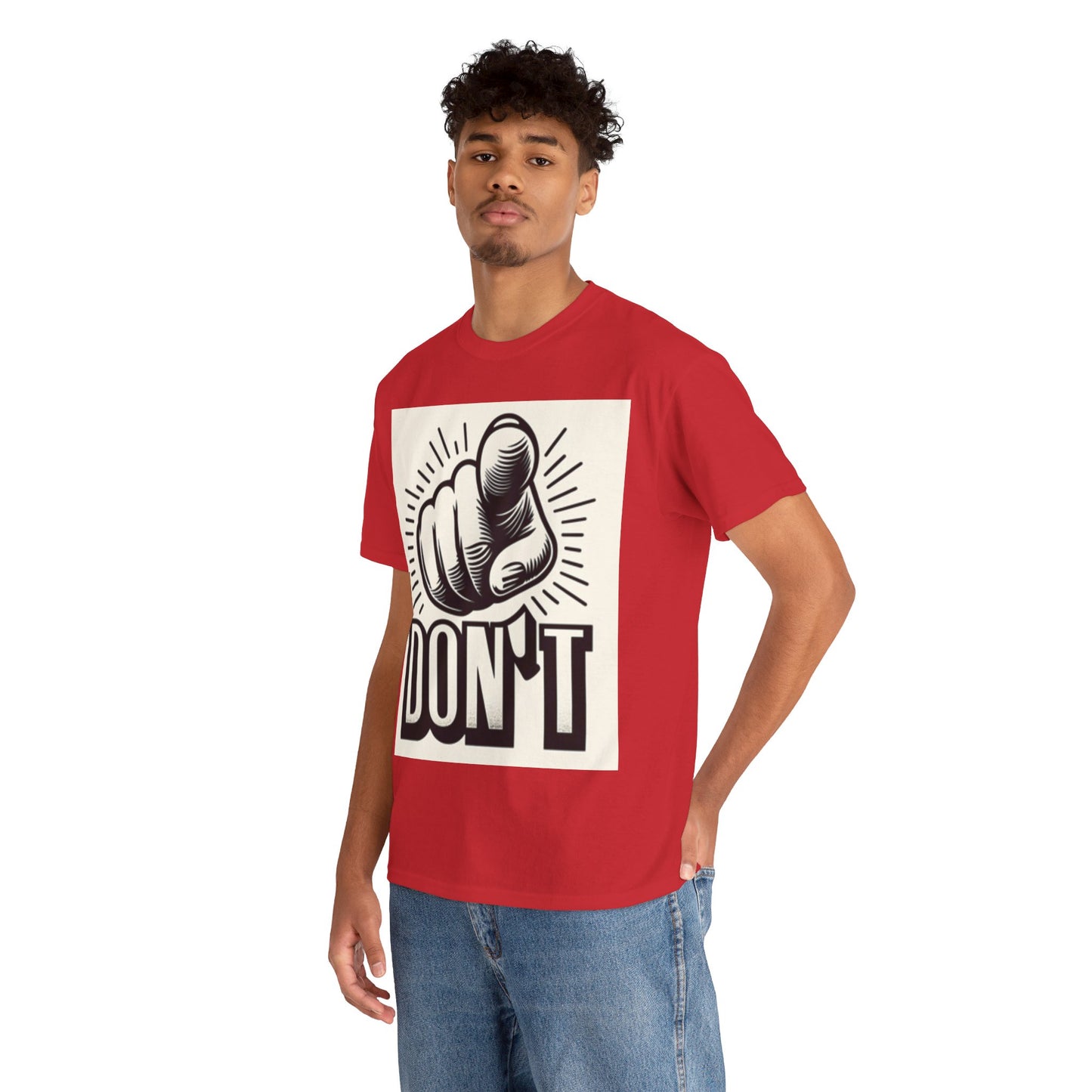 Don't Finger Unisex Heavy Cotton Tee