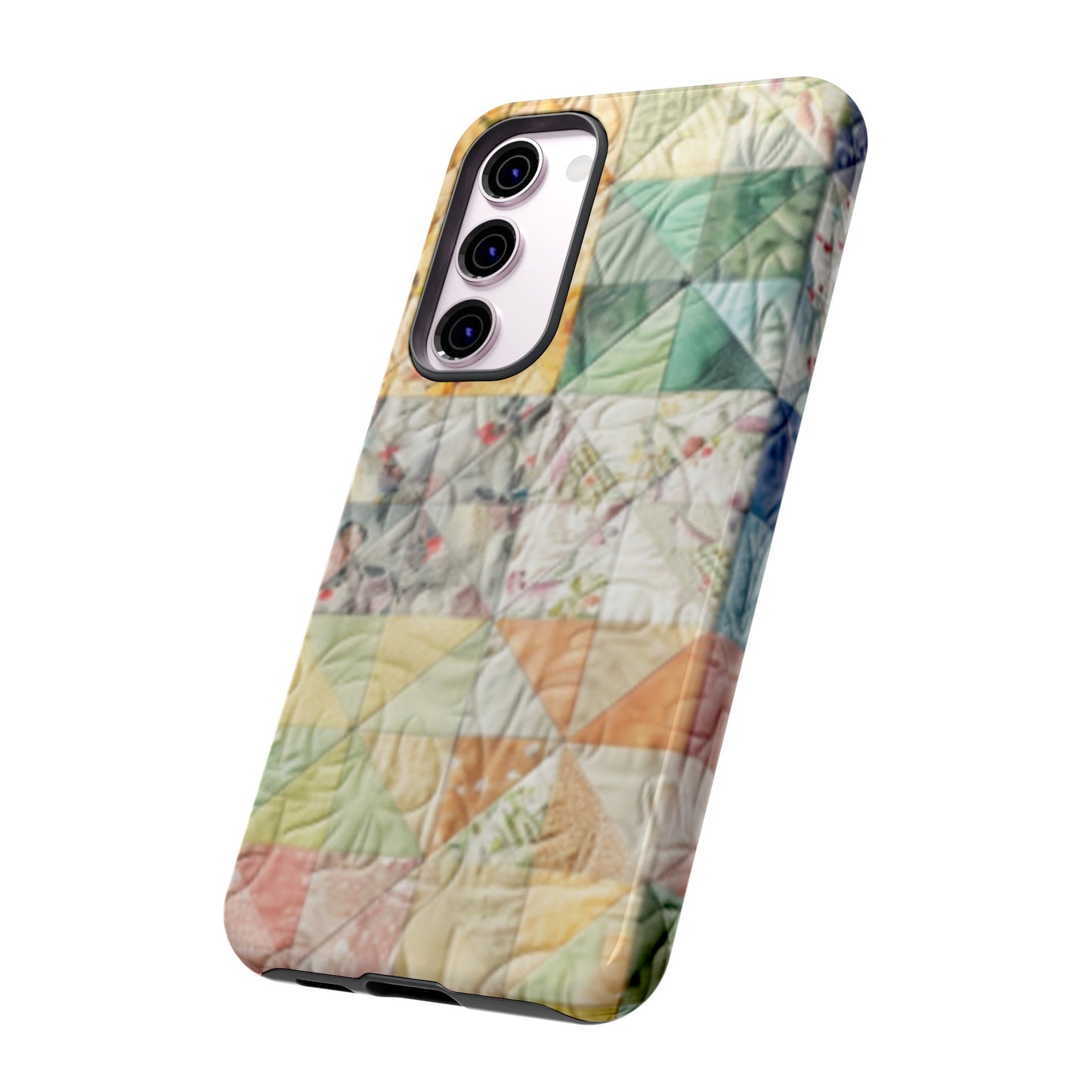 Pastel Quilt Tough Cases