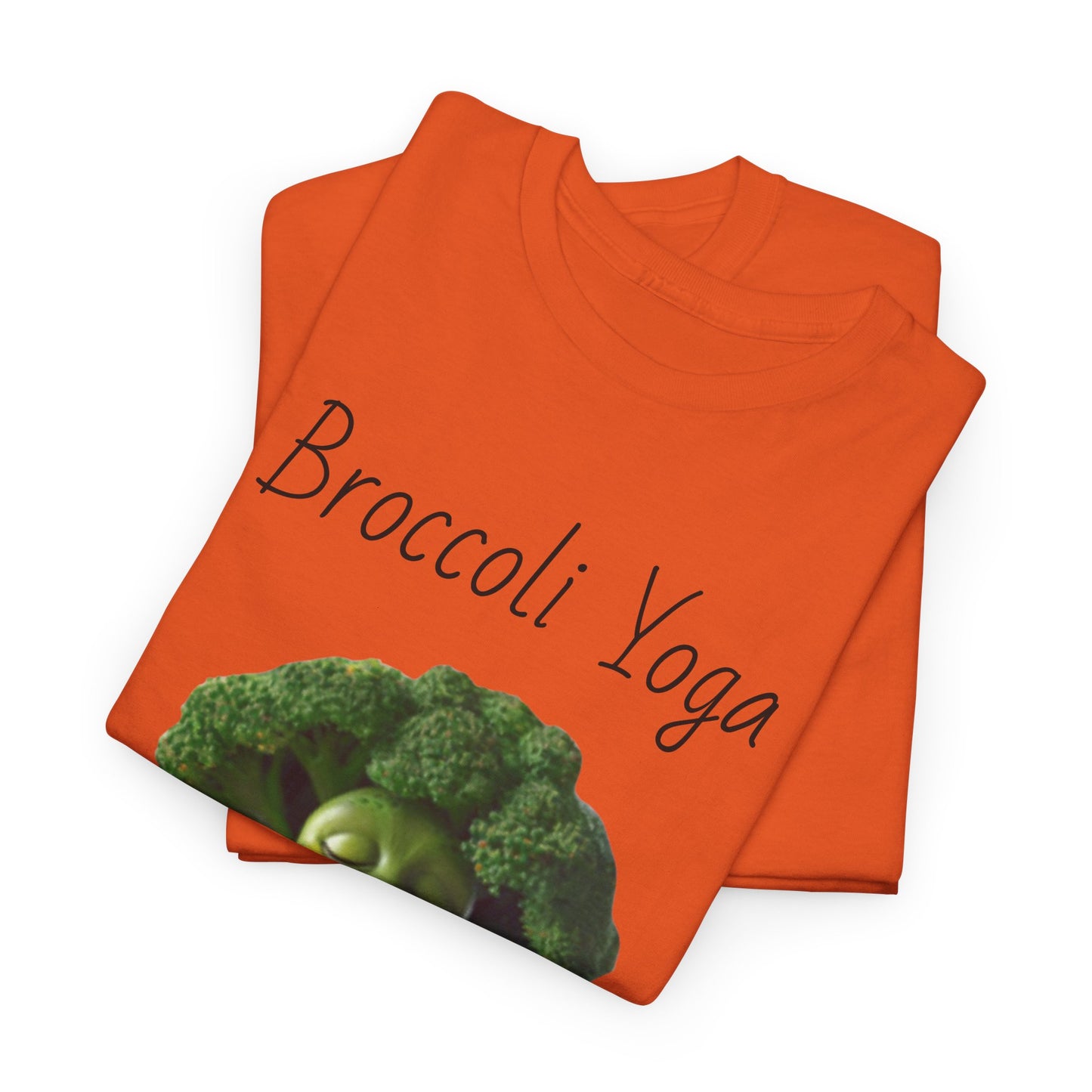 Broccoli Yoga Unisex Heavy Cotton Tee