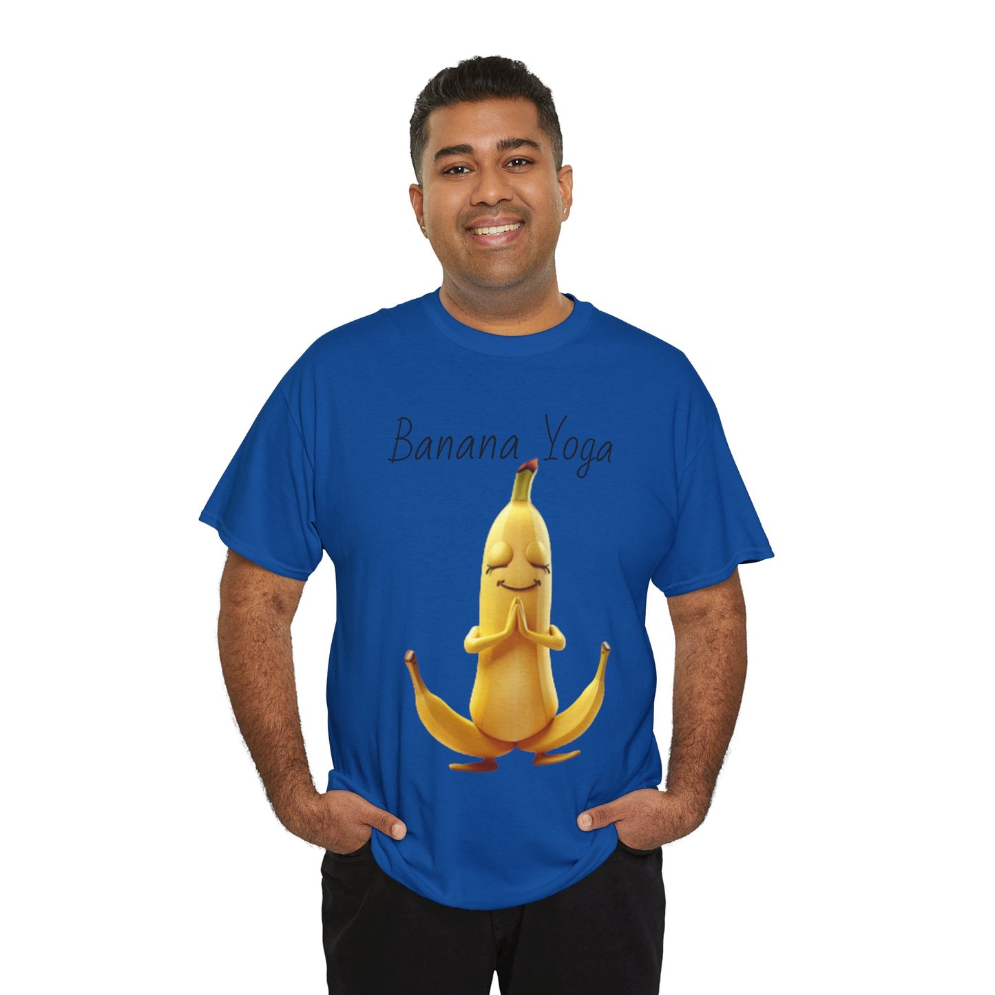 Banana Yoga Unisex Heavy Cotton Tee