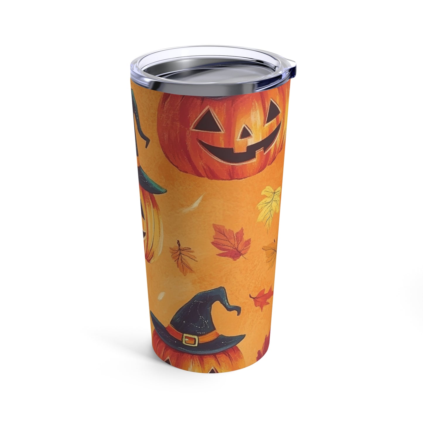 Halloween Pumpkin Head Tumbler 20oz