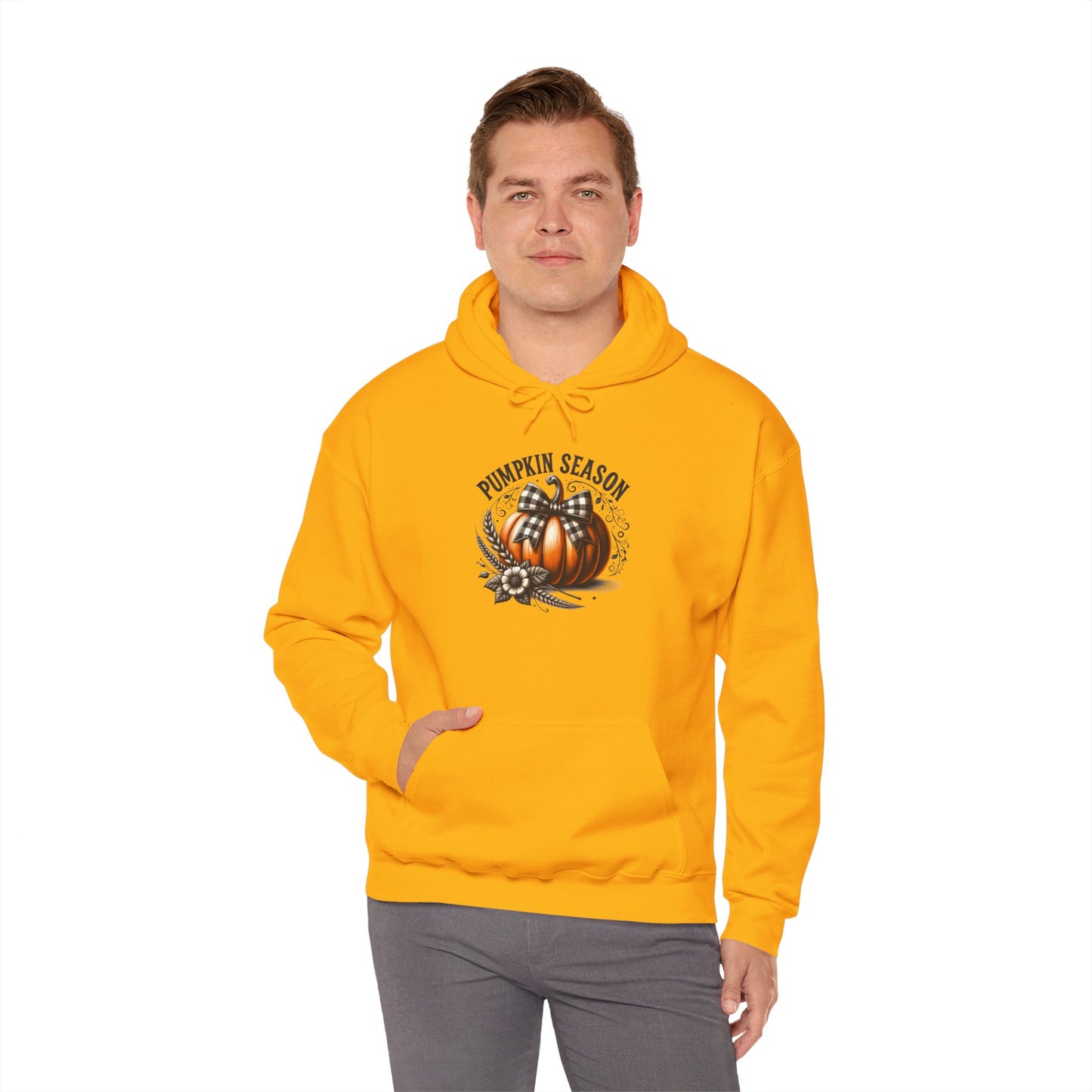 Pumpkin Season Unisex Hooded Sweatshirt