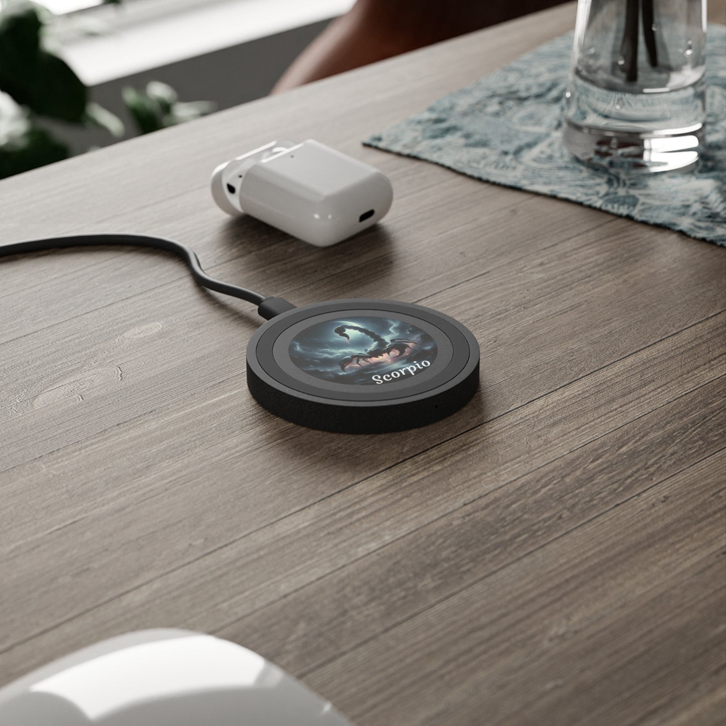 Scorpio Zodiac Sign Quake Wireless Charging Pad