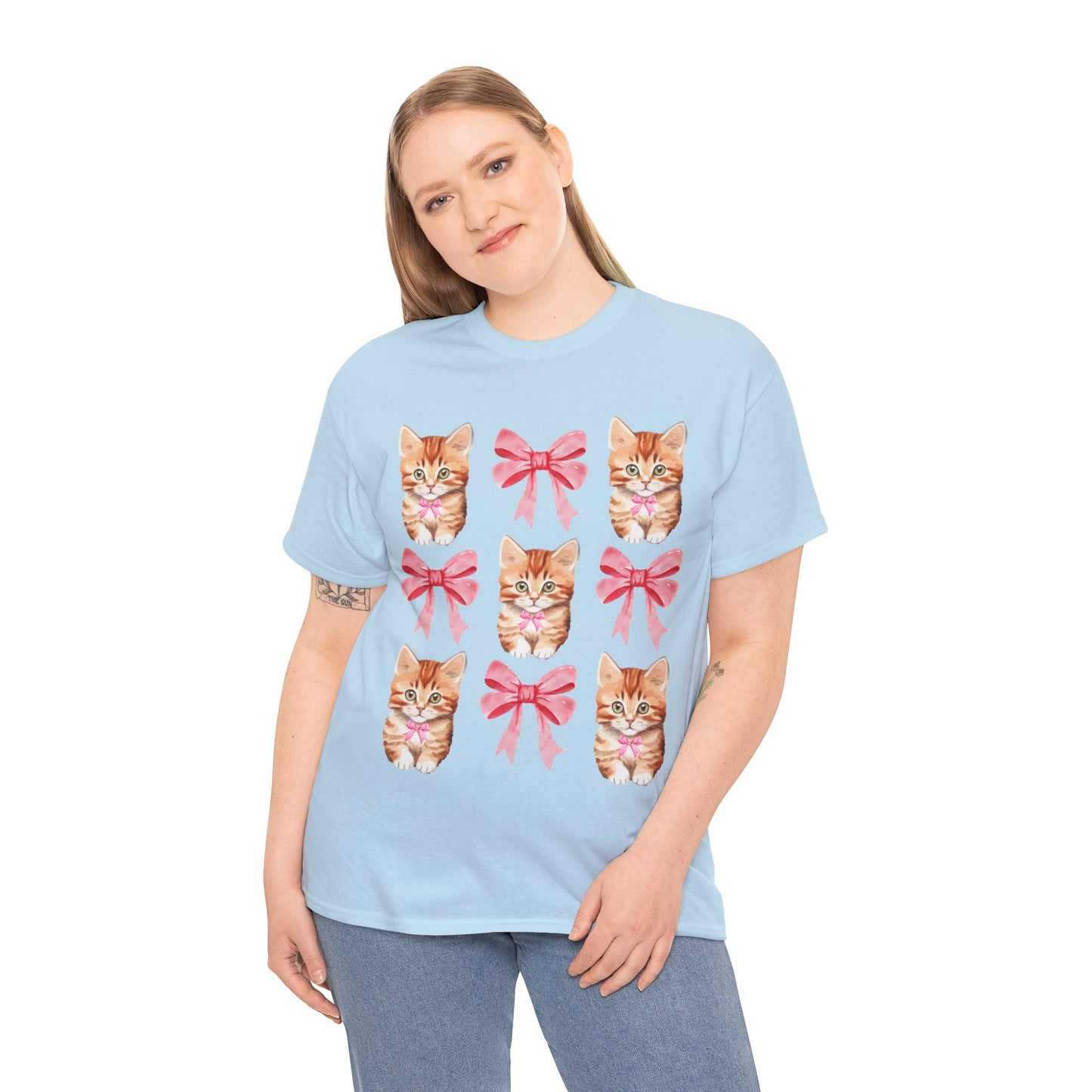 Cat Coquette Unisex Heavy Cotton Tee