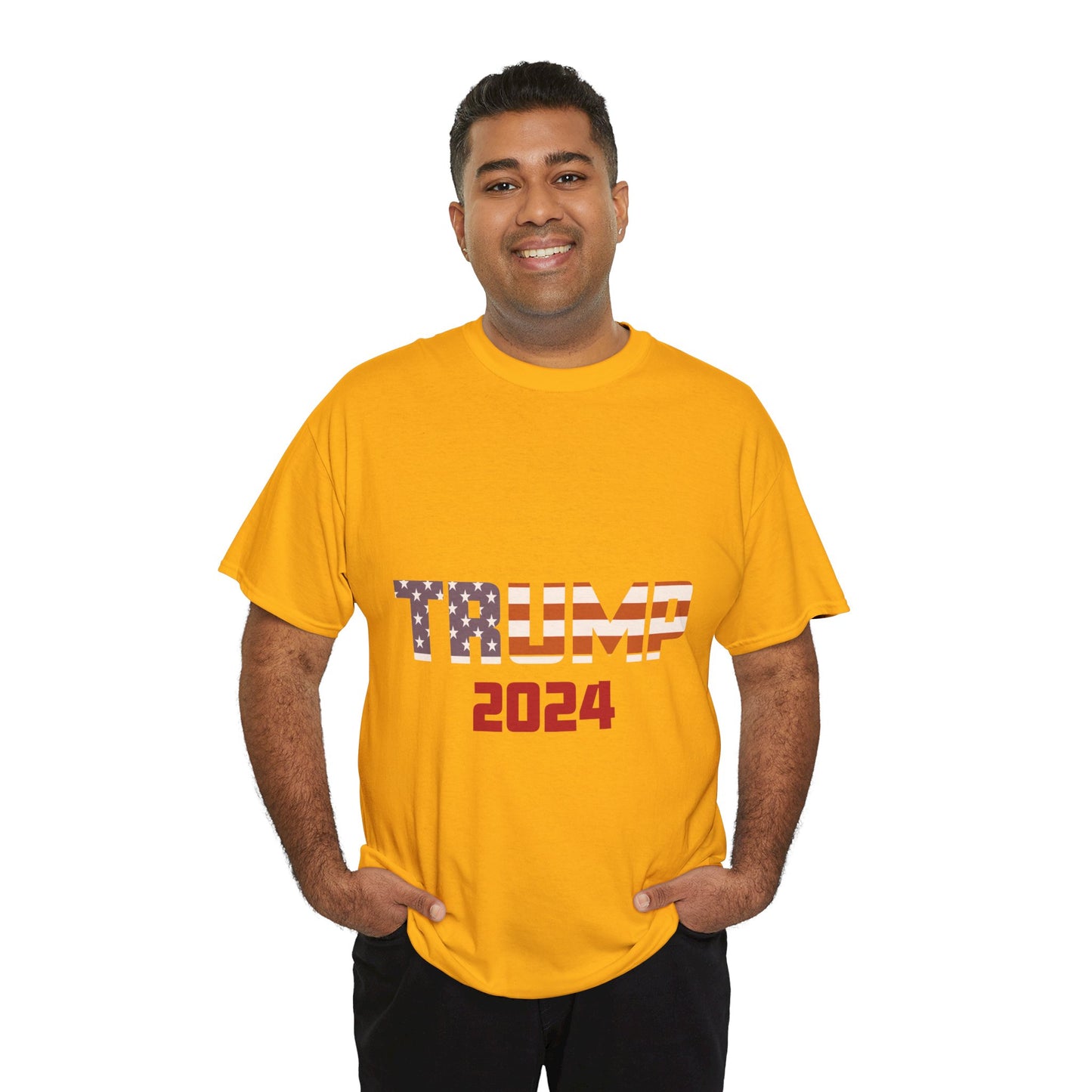 Trump 2024 B Unisex Heavy Cotton Tee