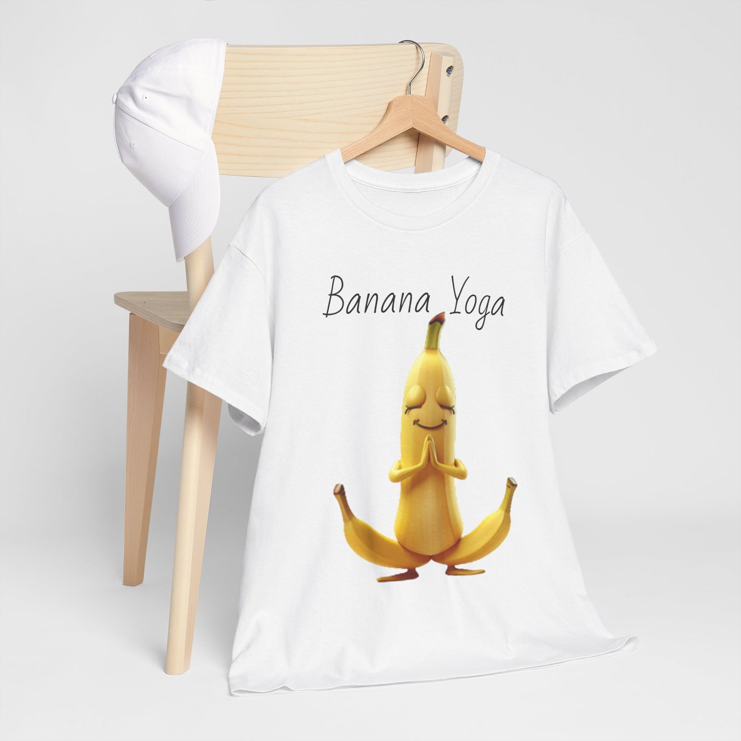 Banana Yoga Unisex Heavy Cotton Tee