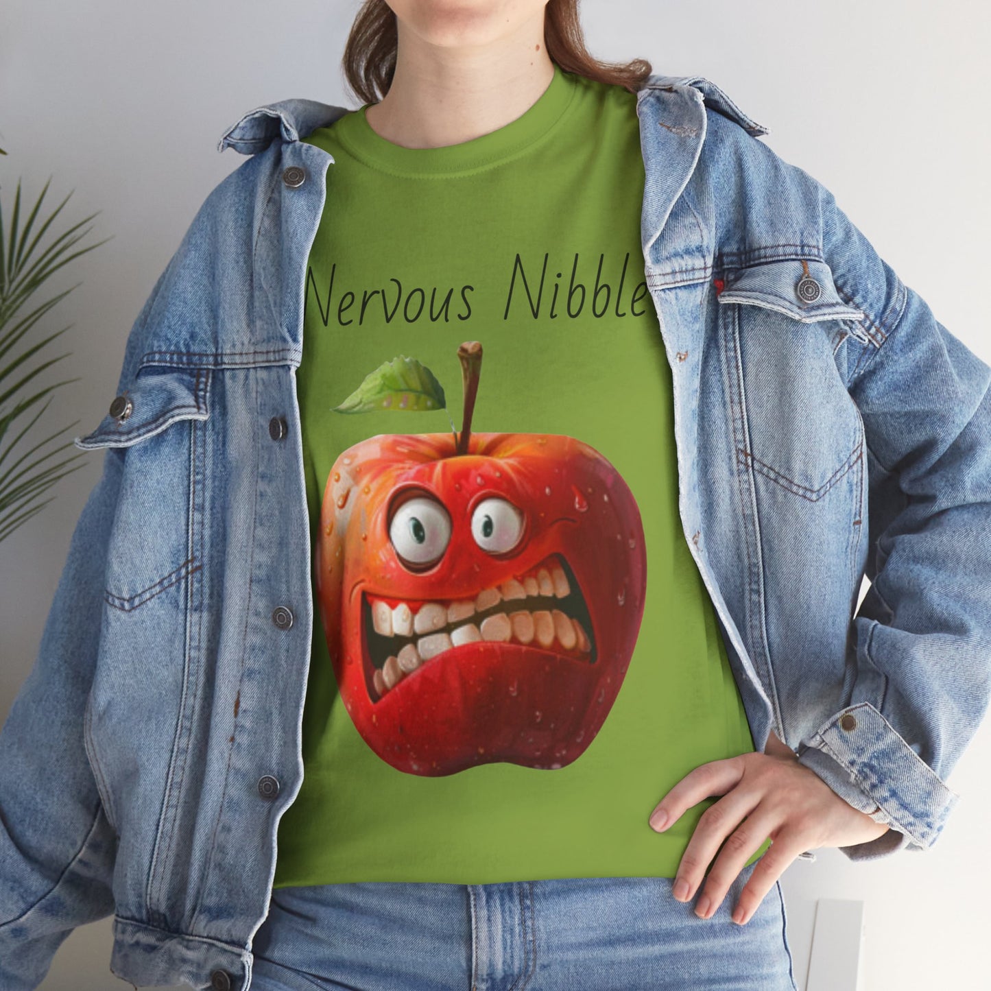 Nervous Nibble Unisex Heavy Cotton Tee