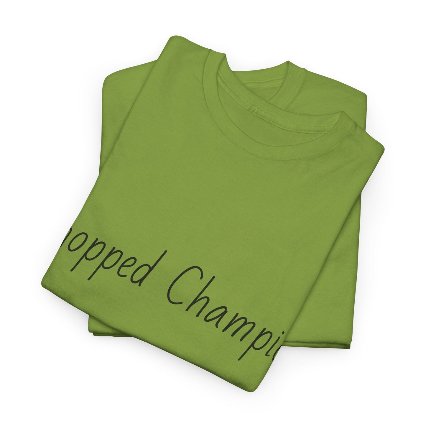 Chopped Champion Unisex Heavy Cotton Tee